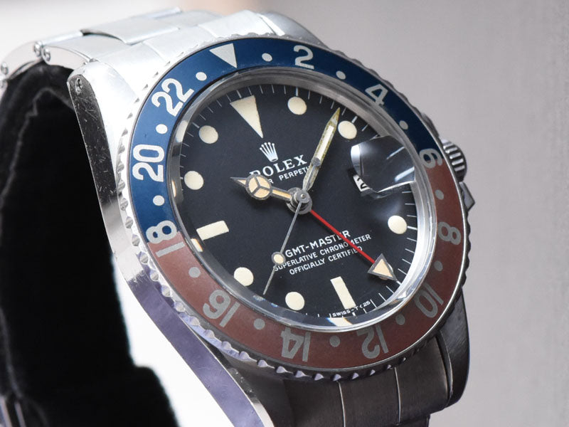 ユニークな愛称もある、スタイリッシュなパイロットウォッチ「GMTマスター」