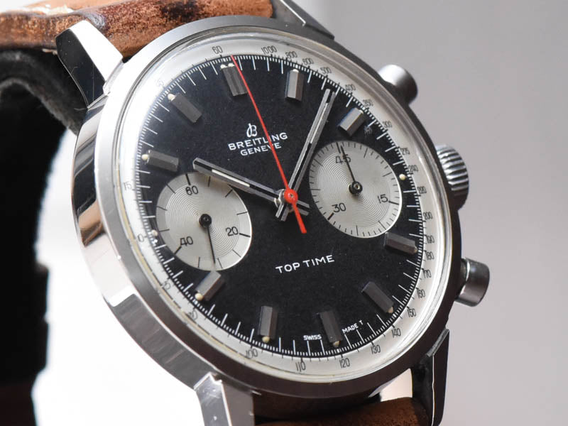 それまでのクロノグラフとはまったく発想の違うトレンディウォッチ、ブライトリング『トップタイム』