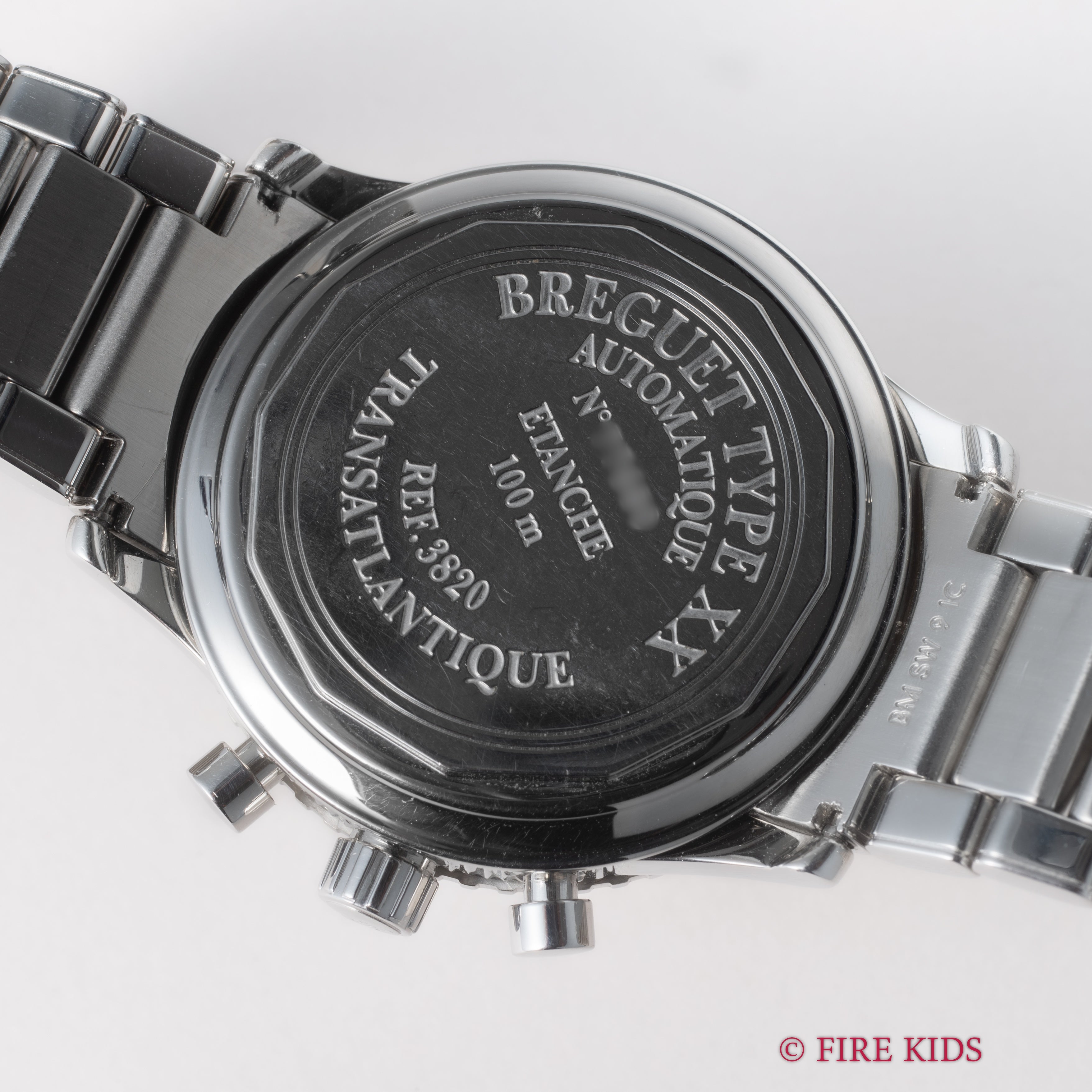 ブレゲ タイプXX トランスアトランティック Ref.3820ST 2000年代製 フライバック Cal.582Q 純正ブレス