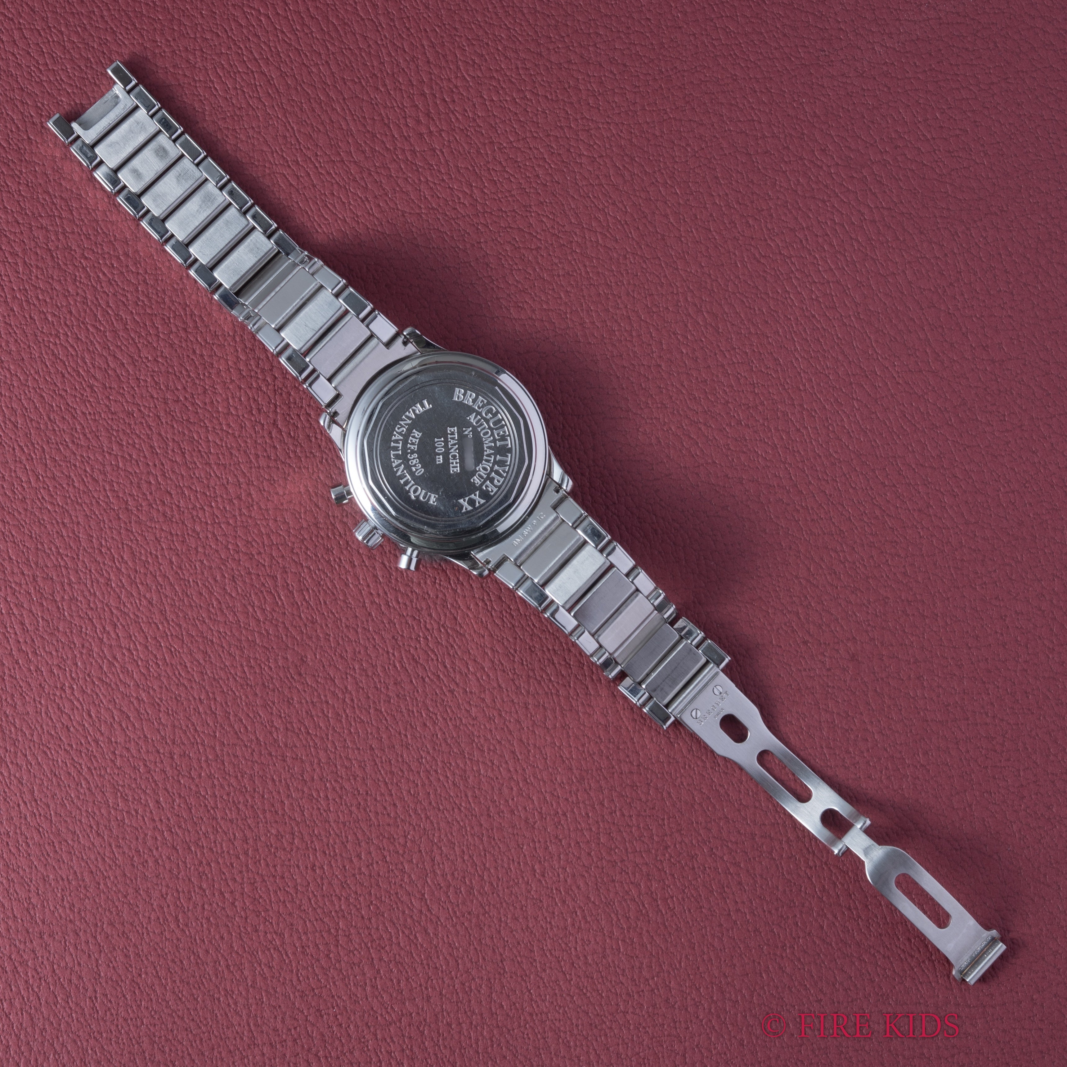 ブレゲ タイプXX トランスアトランティック Ref.3820ST 2000年代製 フライバック Cal.582Q 純正ブレス