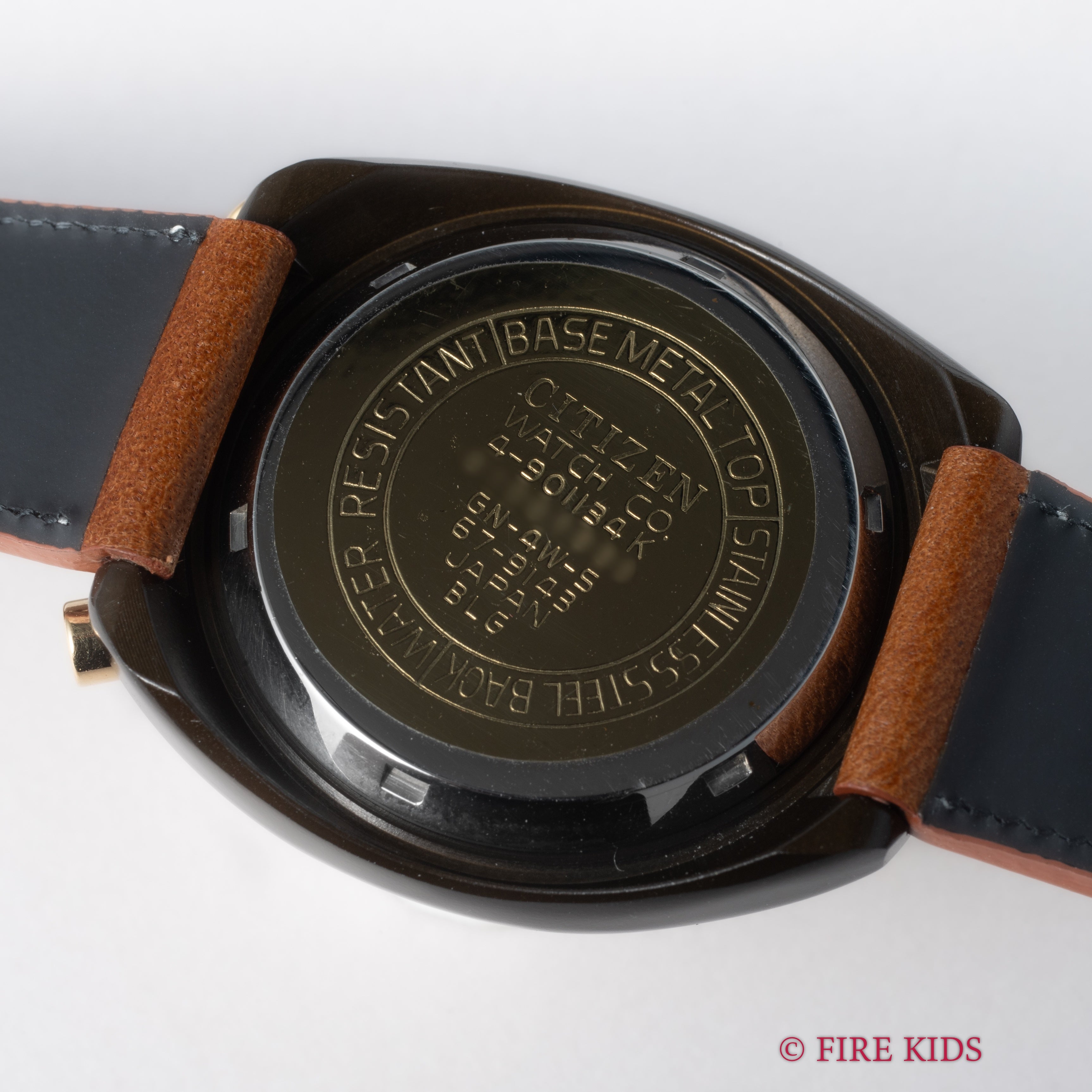 シチズン ツノクロノ チャレンジタイマー 1975年製 ブラットピット 自動巻きクロノグラフ ブラッキーケース