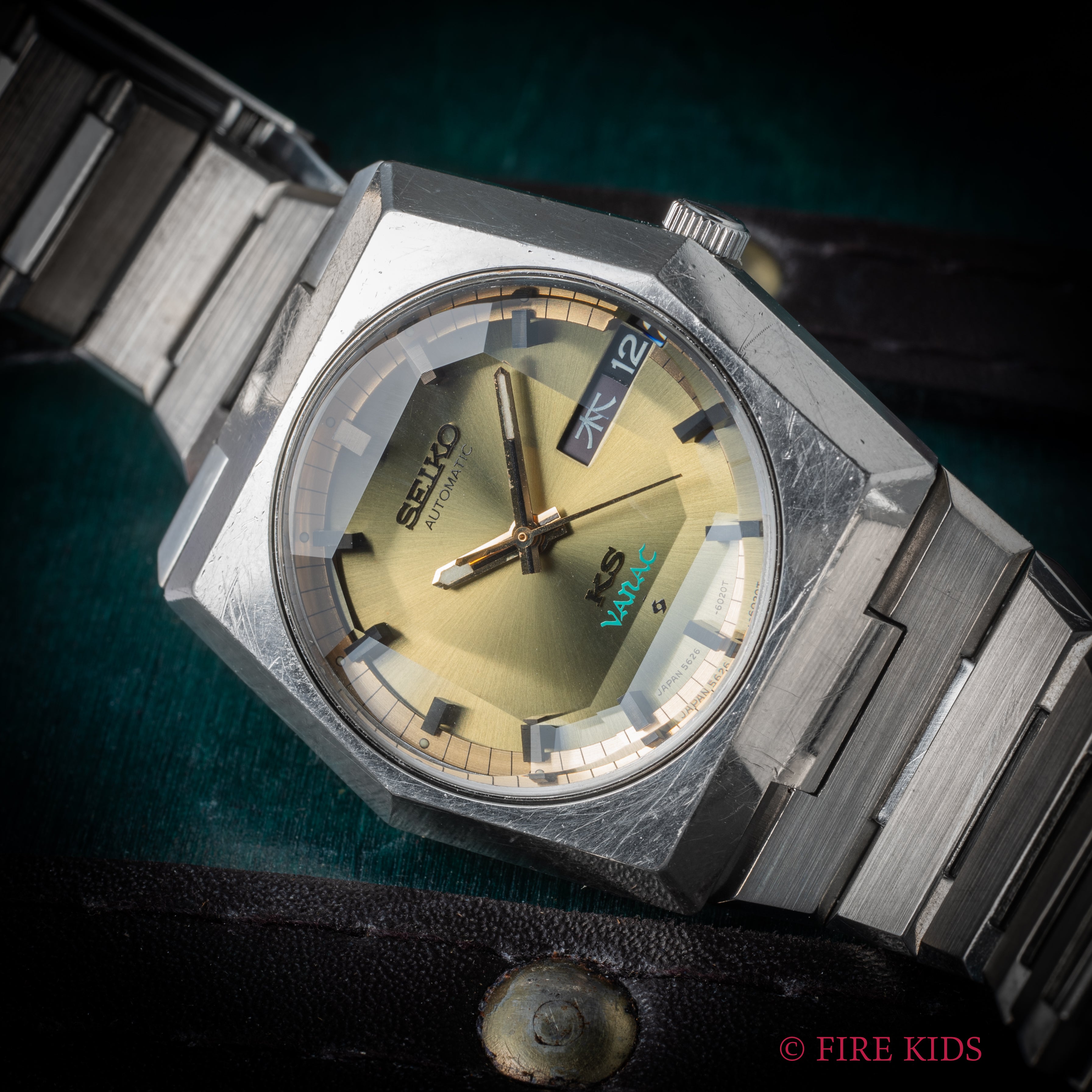 キングセイコー バナック 1972年製 Ref.5626-6010 シャンパンダイヤル 純正ブレス