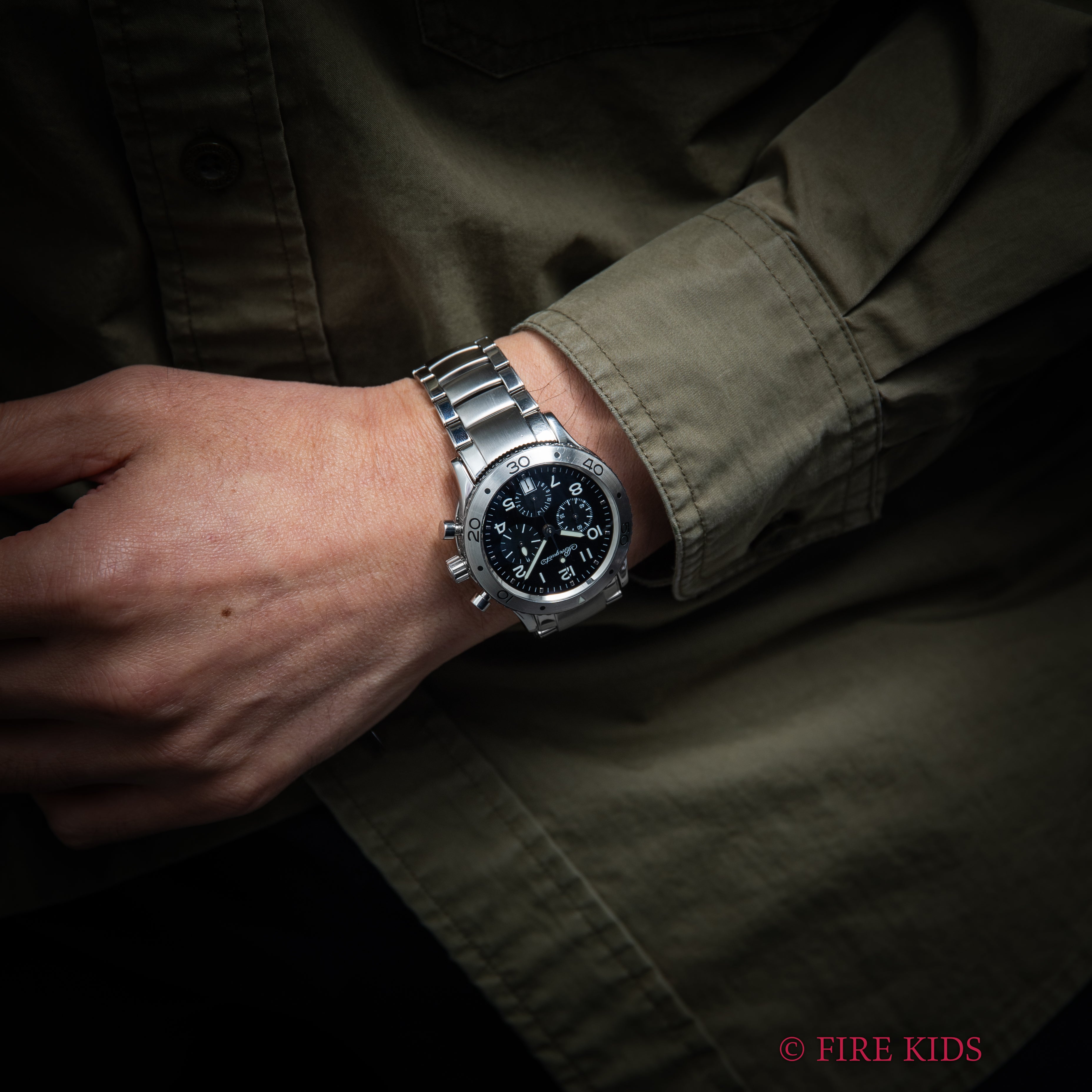 ブレゲ タイプXX トランスアトランティック Ref.3820ST 2000年代製 フライバック Cal.582Q 純正ブレス