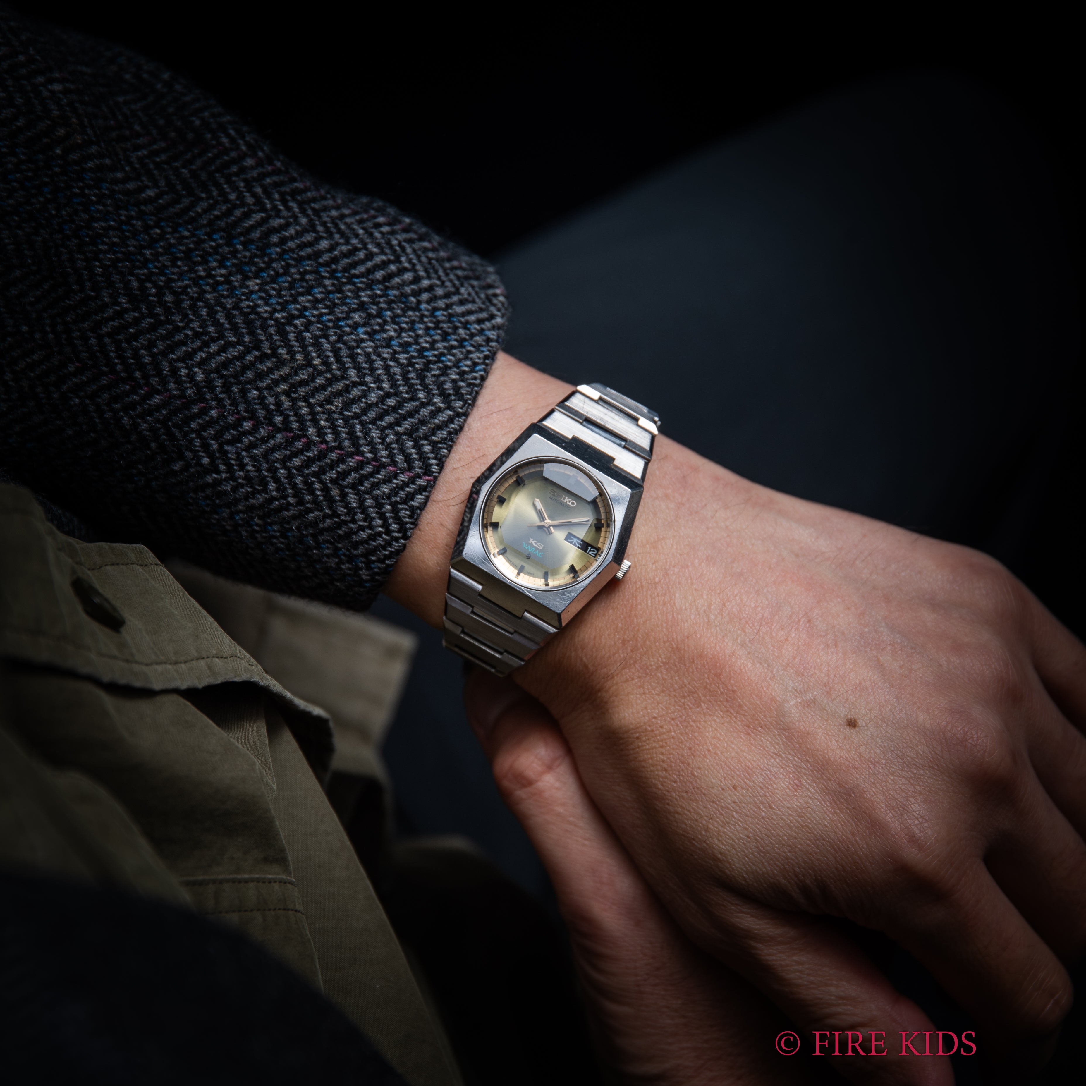 キングセイコー バナック 1972年製 Ref.5626-6010 シャンパンダイヤル 純正ブレス