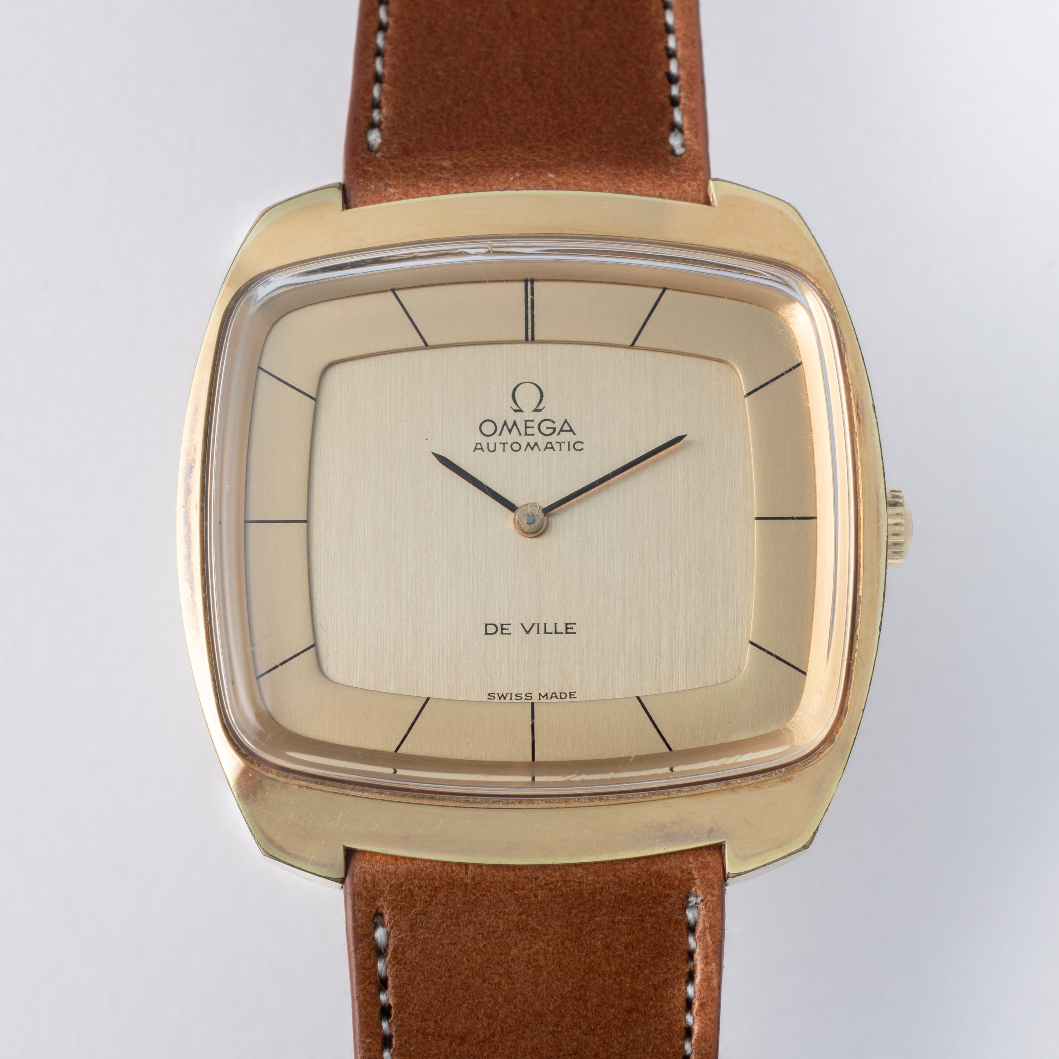 オメガ デ・ヴィル TVスクリーン 1973年製 Ref.1510051 金張り