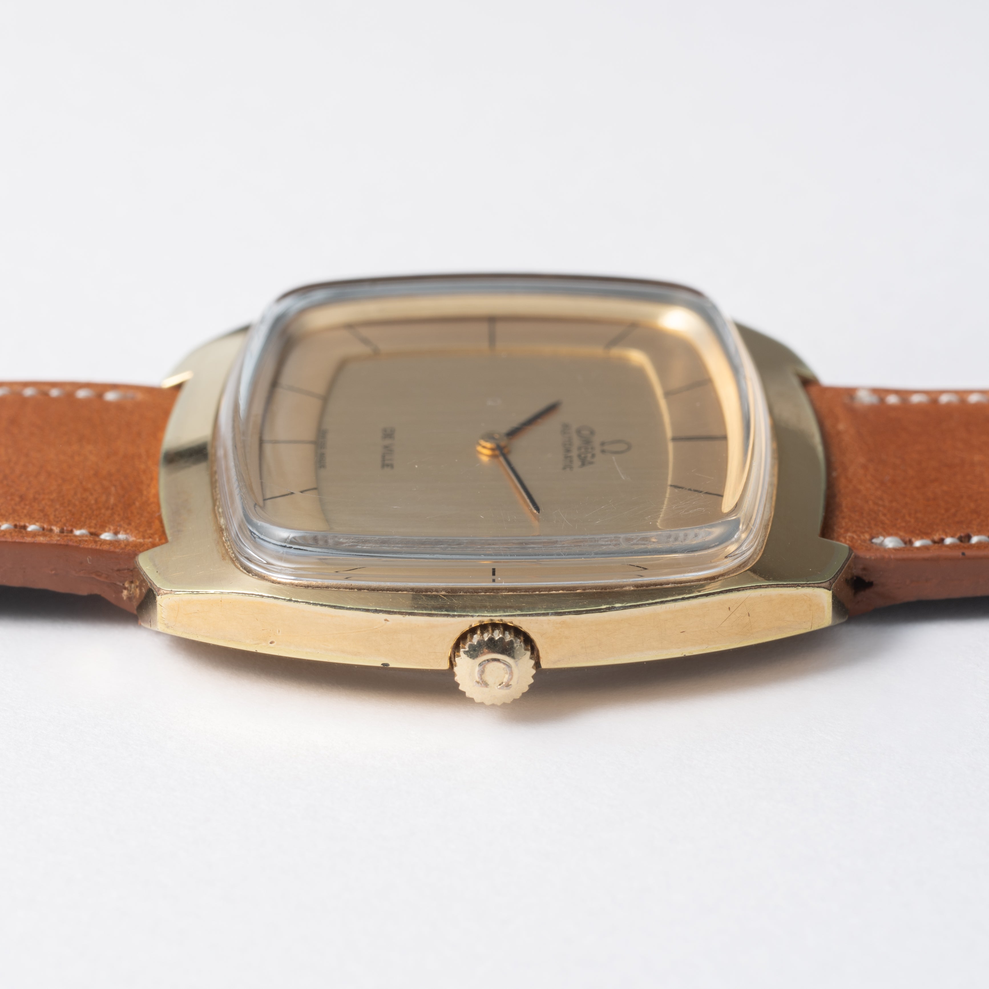 オメガ デ・ヴィル TVスクリーン 1973年製 Ref.1510051 金張り