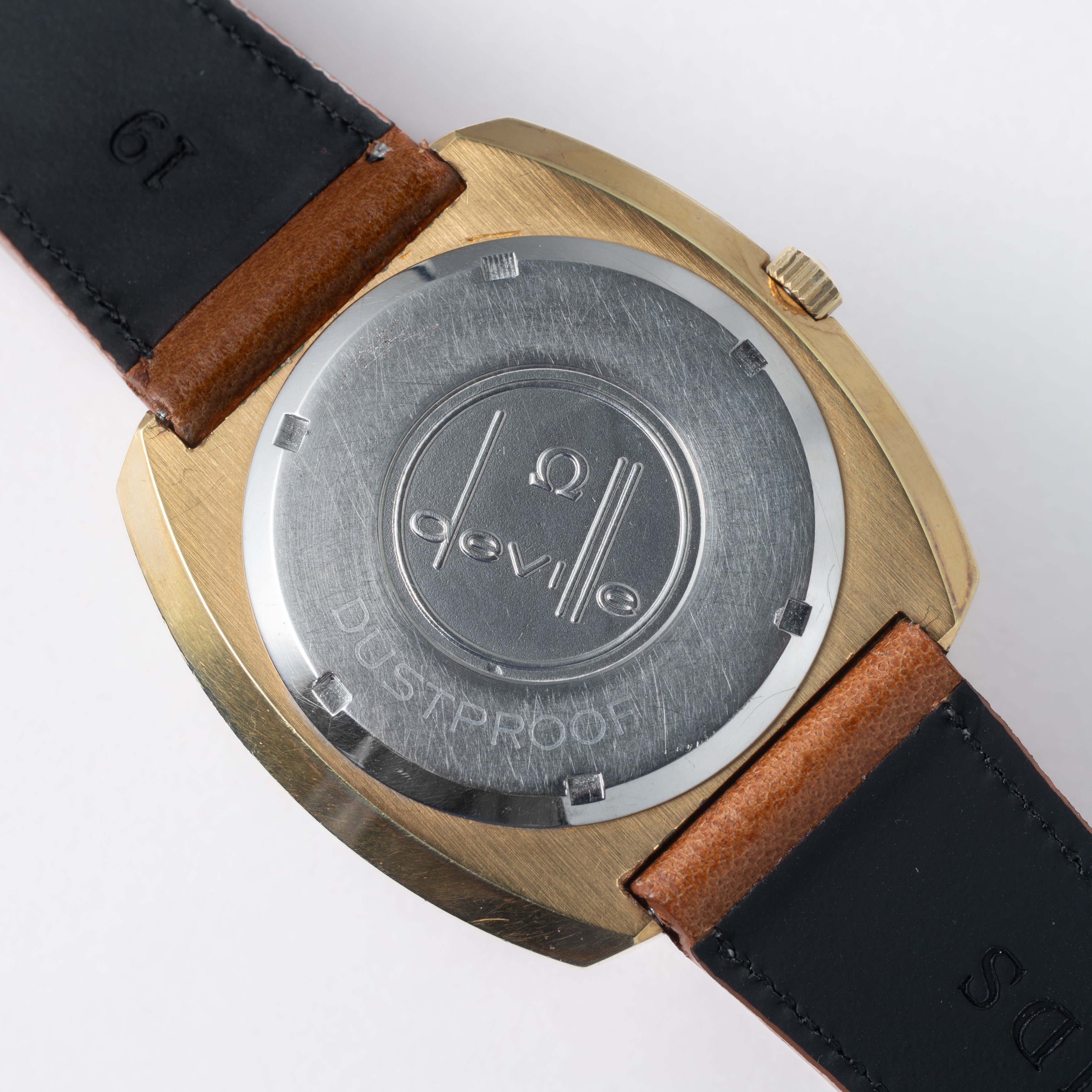 オメガ デ・ヴィル TVスクリーン 1973年製 Ref.1510051 金張り