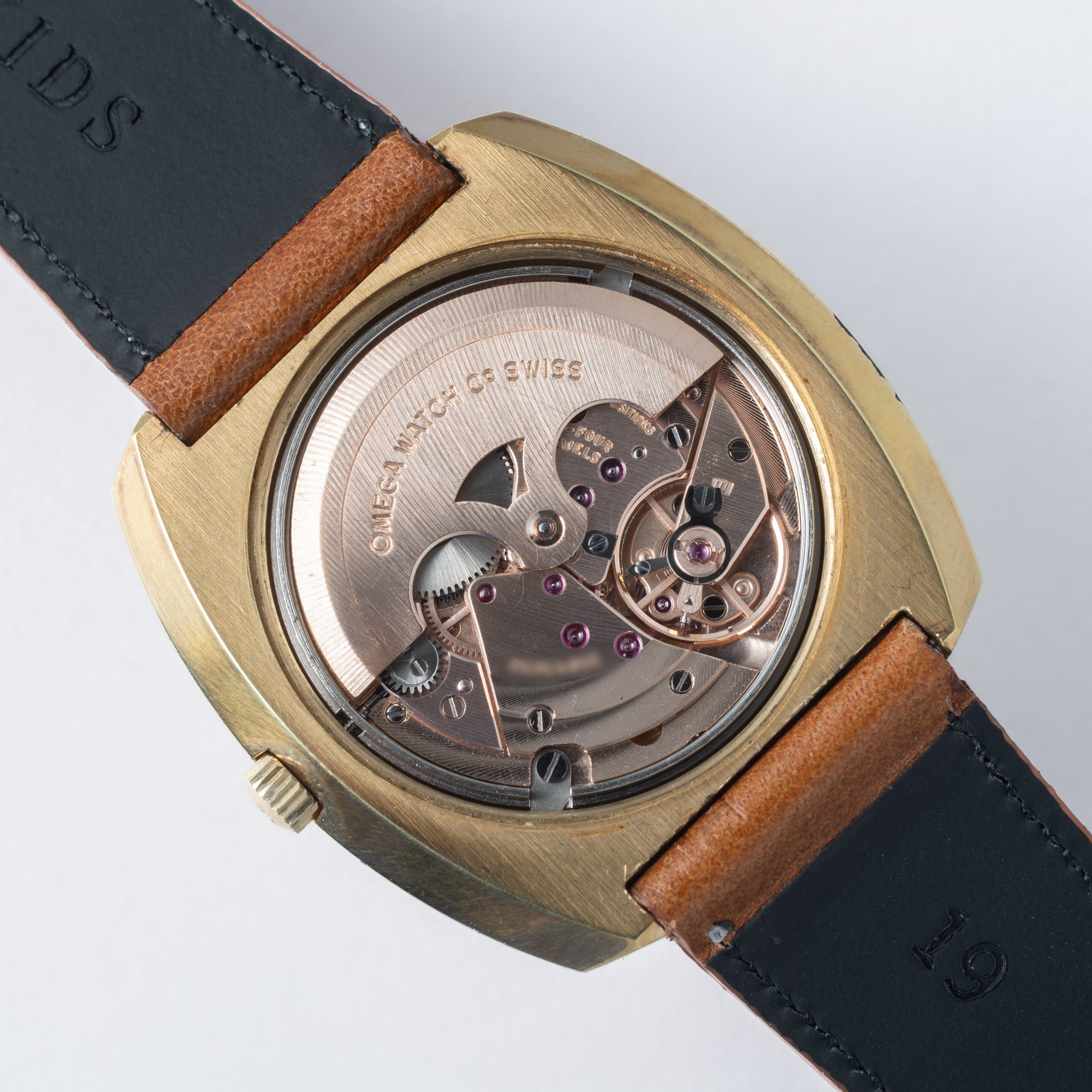 オメガ デ・ヴィル TVスクリーン 1973年製 Ref.1510051 金張り