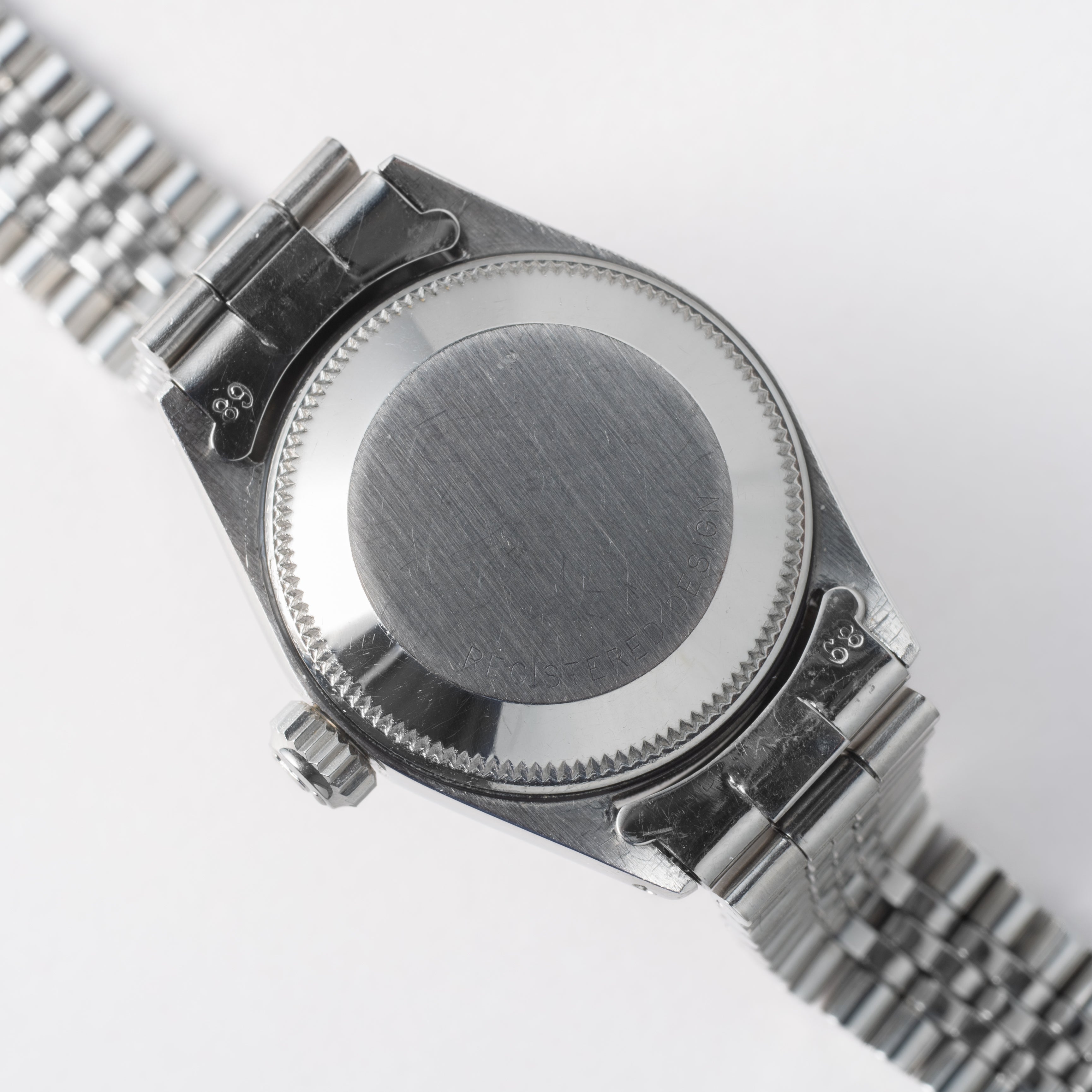 ロレックス レディース オイスターパーペチュアルデイト 1971年製 Ref.6917 シルバーリネンダイヤル