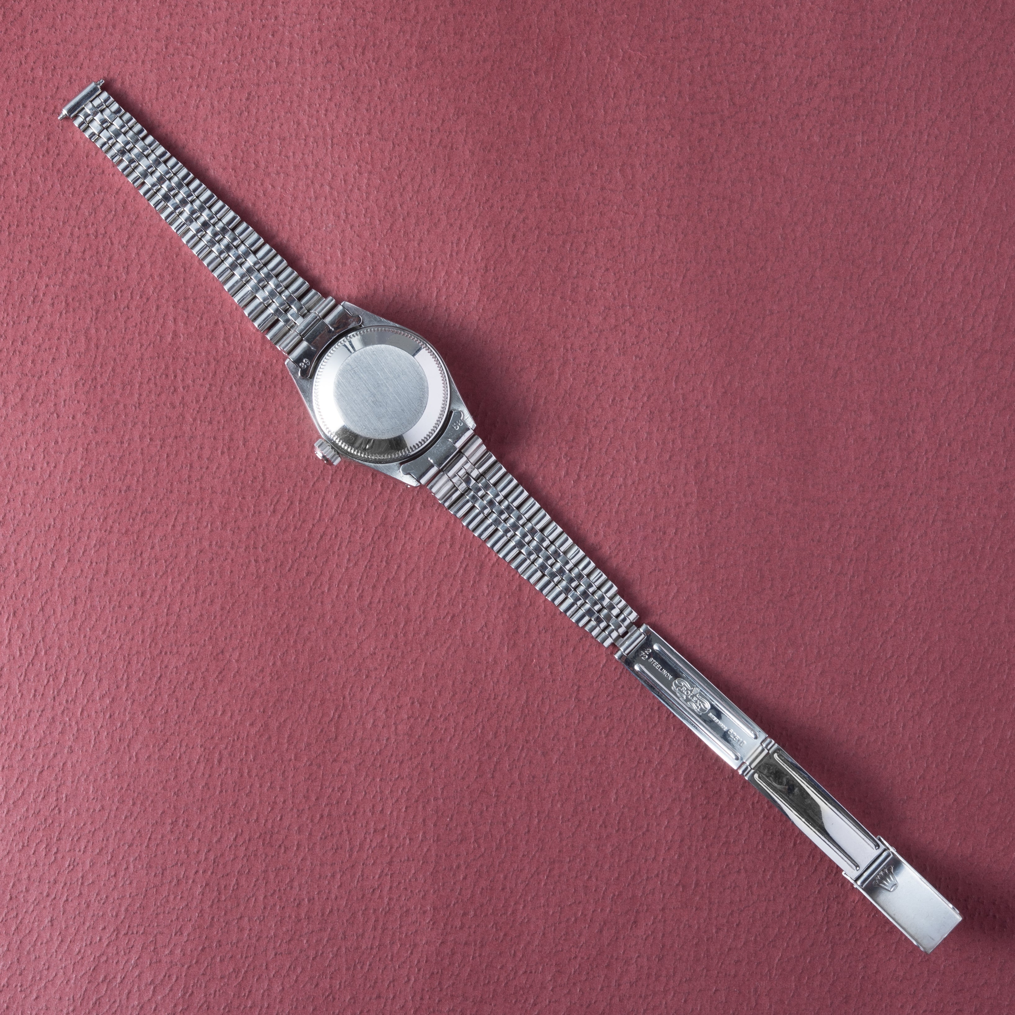 ロレックス レディース オイスターパーペチュアルデイト 1971年製 Ref.6917 シルバーリネンダイヤル