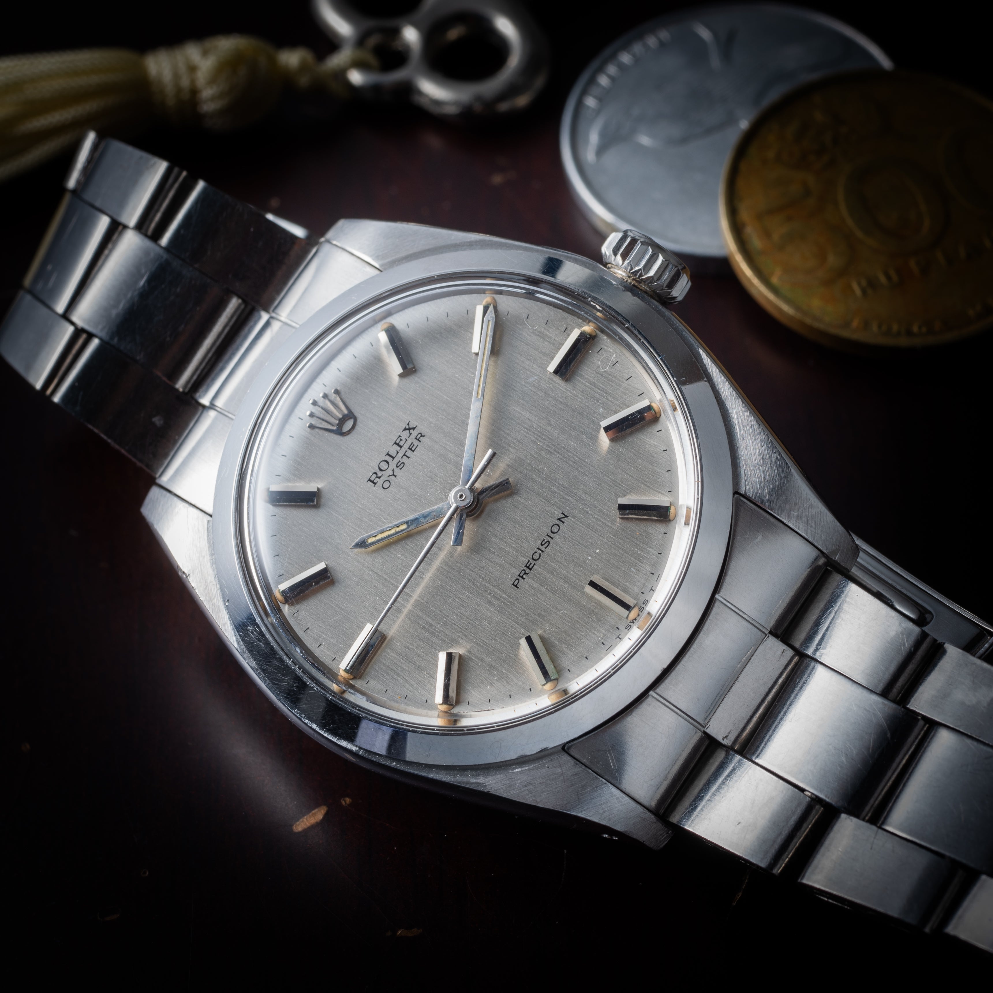 ロレックス オイスター 1970年製 Ref.6426 シルバーダイヤル