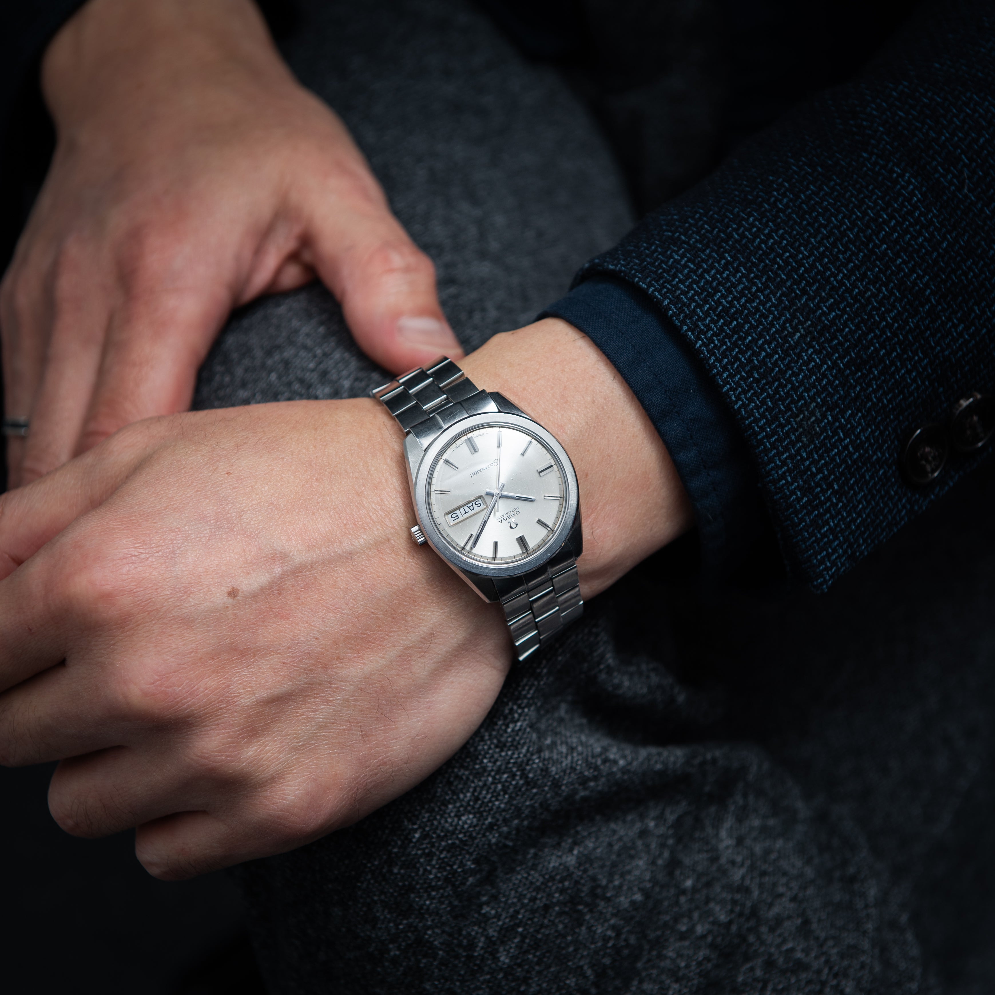 オメガ シーマスター 1968年製 Ref.ST166.032 デイデイト ブレス付き