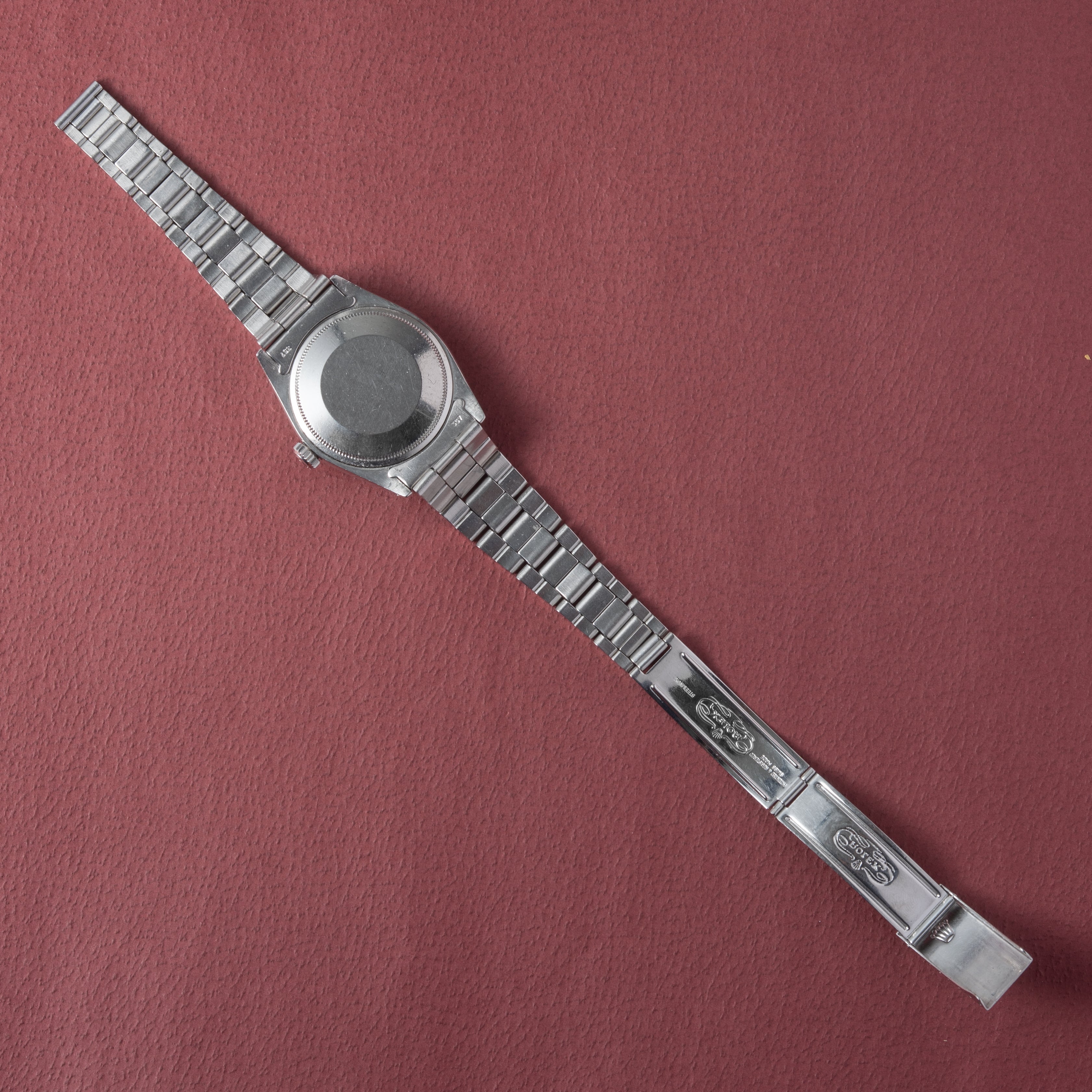 ロレックス オイスターパーペチュアルデイト 1970年製 Ref.1500 ブラックダイヤル