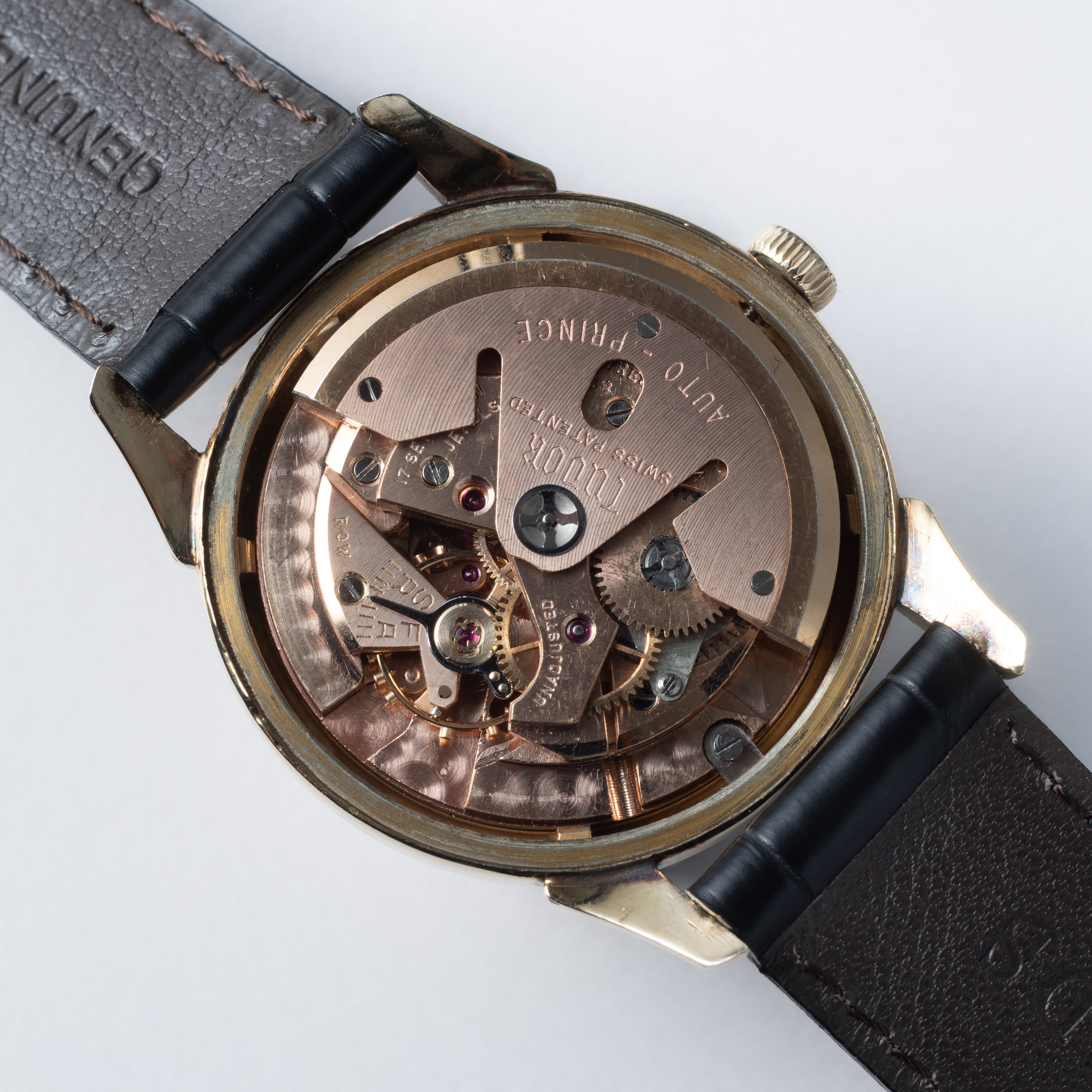 チューダー プリンス 1950年代製 Ref.2109 自動巻き 10K金張り ブラックギョーシェダイヤル