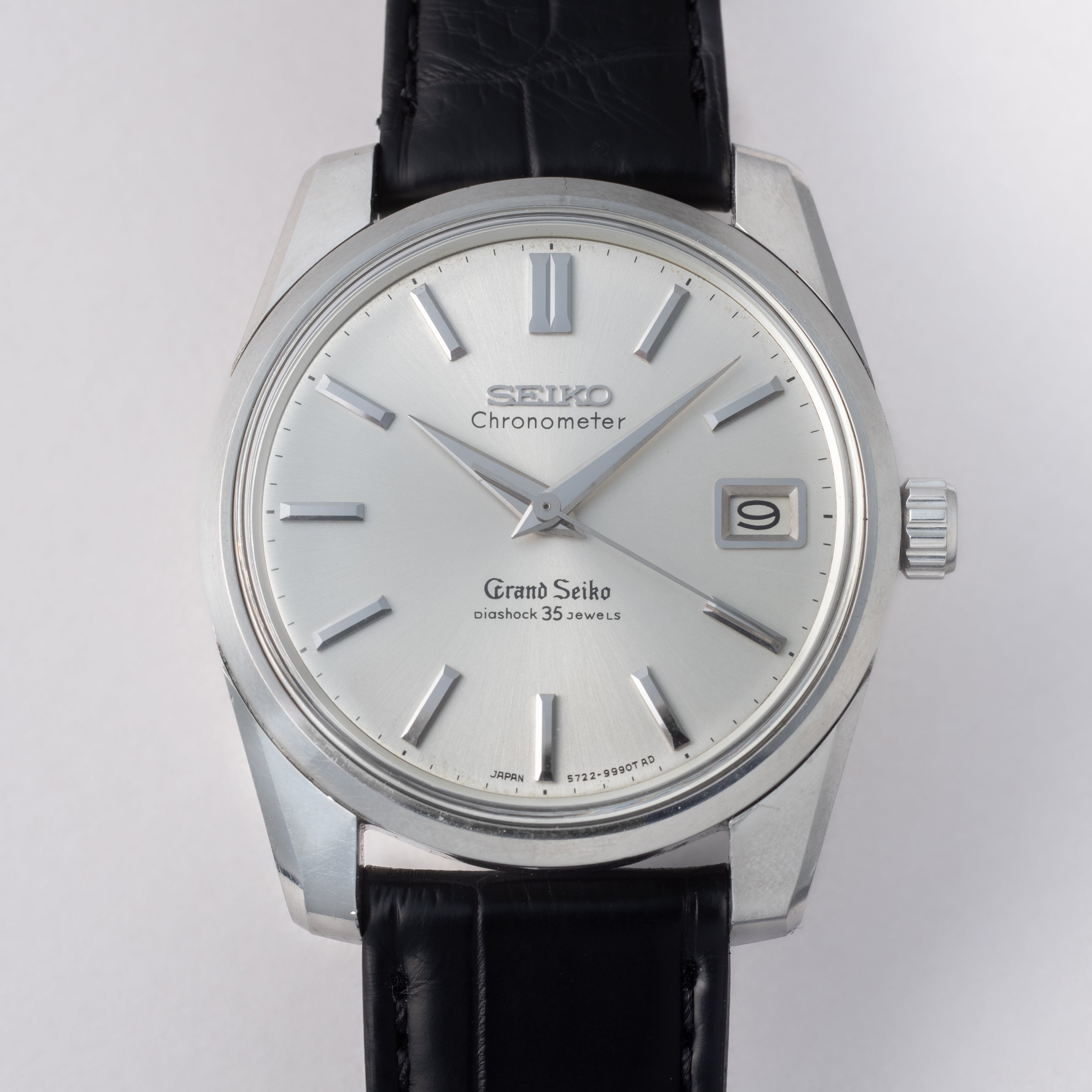 グランドセイコー セルフデーター 2nd前期 1965年製 Ref.5722-9990 57GS クロノメーター 獅子メダル