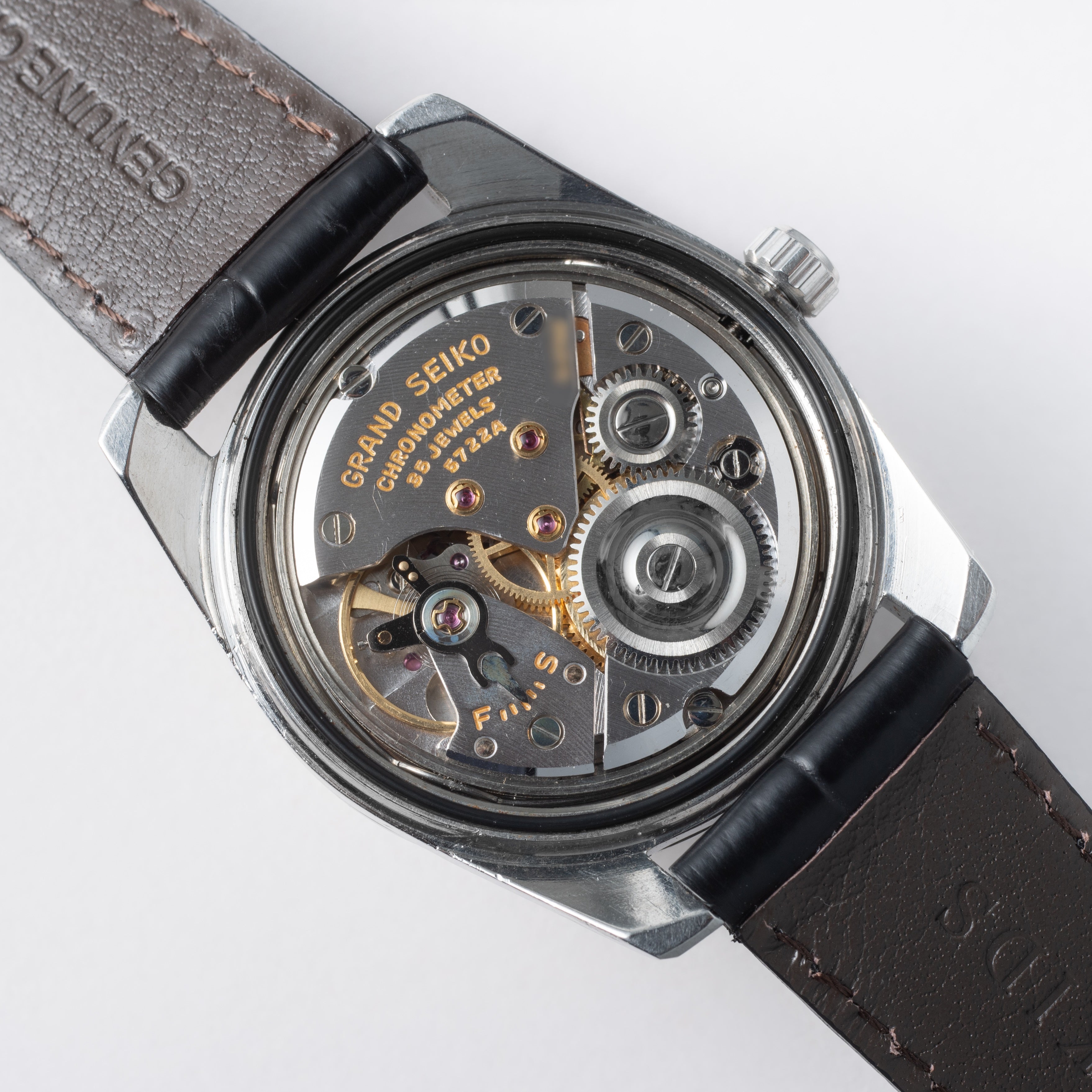 グランドセイコー セルフデーター 2nd前期 1965年製 Ref.5722-9990 57GS クロノメーター 獅子メダル