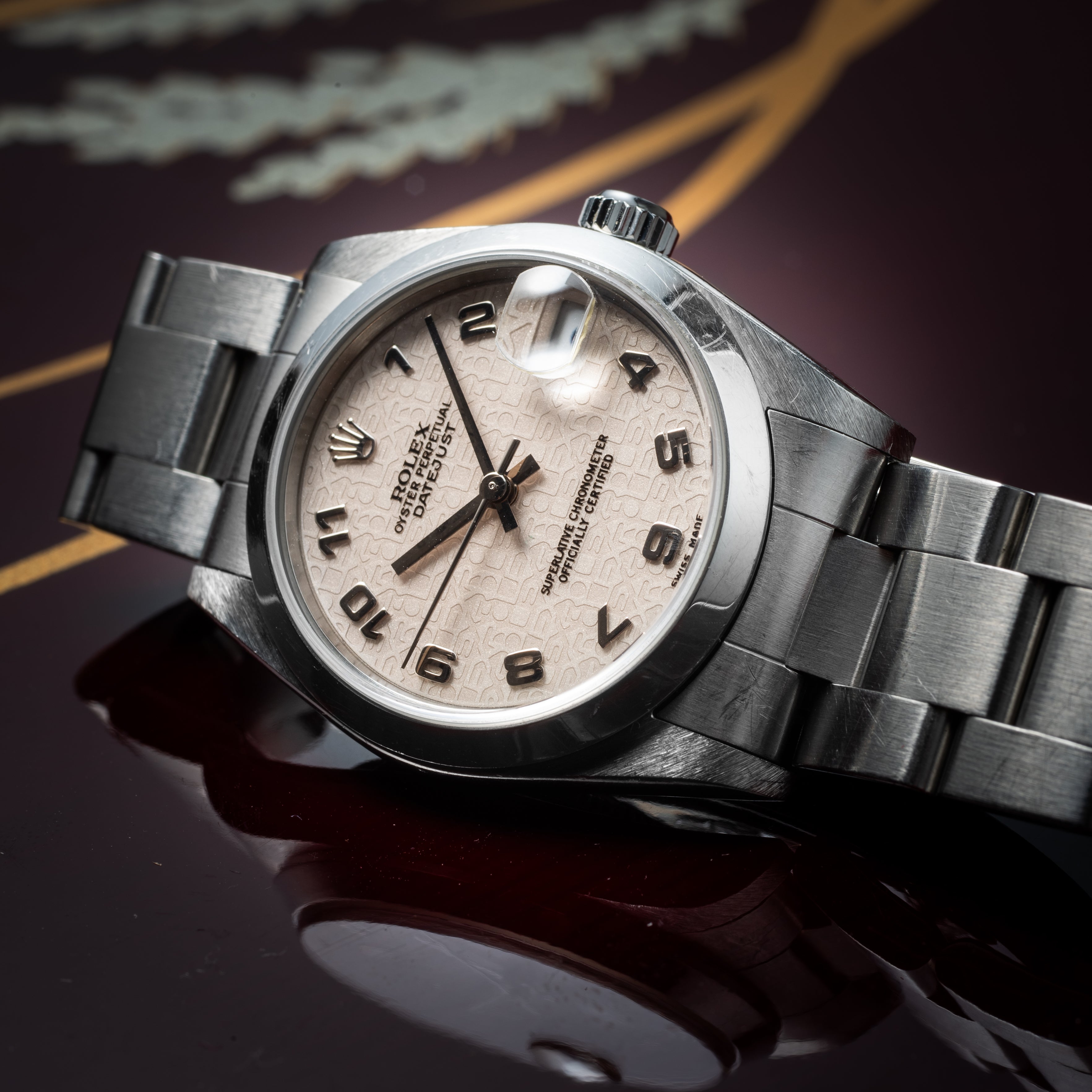 ロレックス デイトジャスト ボーイズサイズ 2000年製 Ref.78240 コンピューターダイヤル