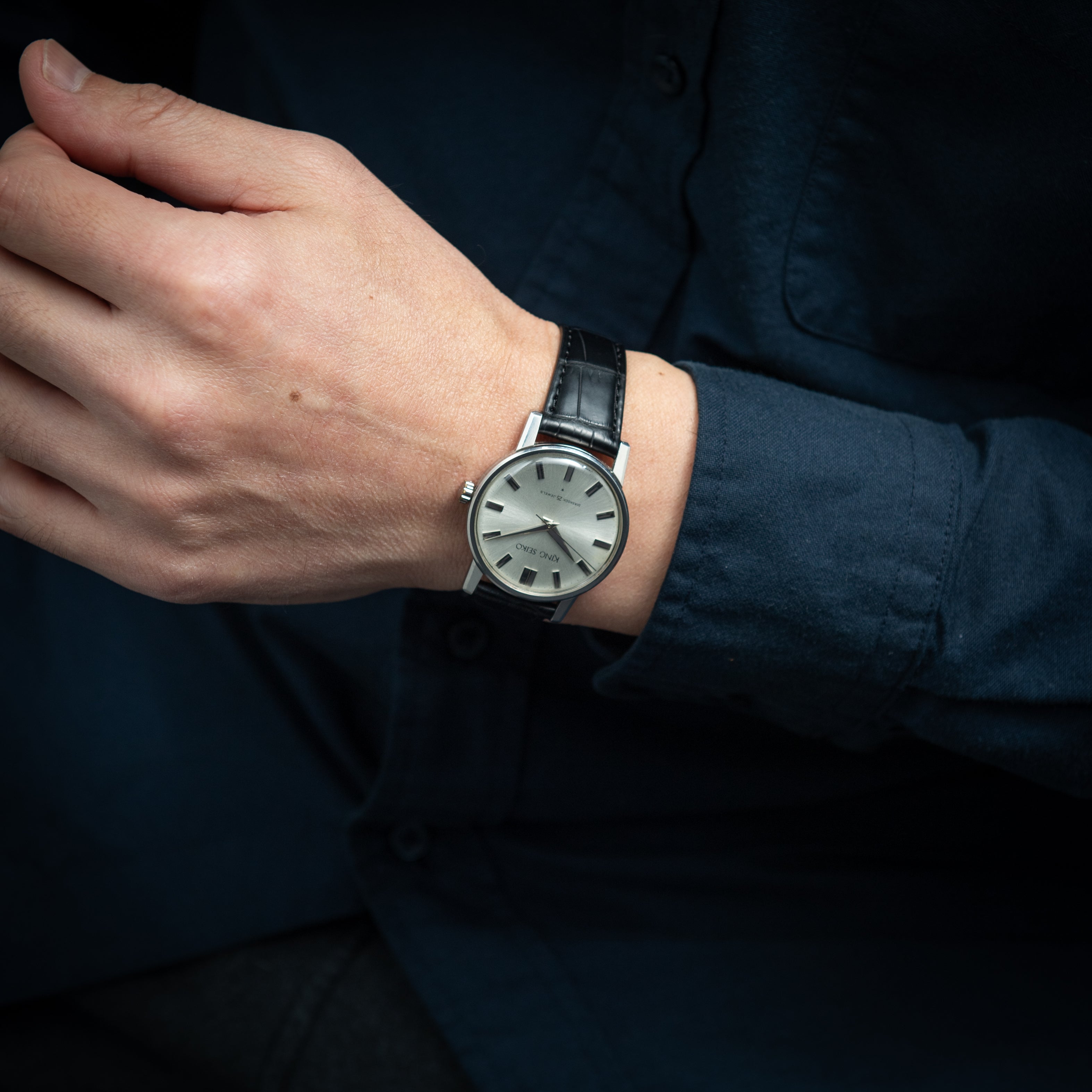 キングセイコーファーストモデル 1963年製 Ref.J14102E ステンレスケース