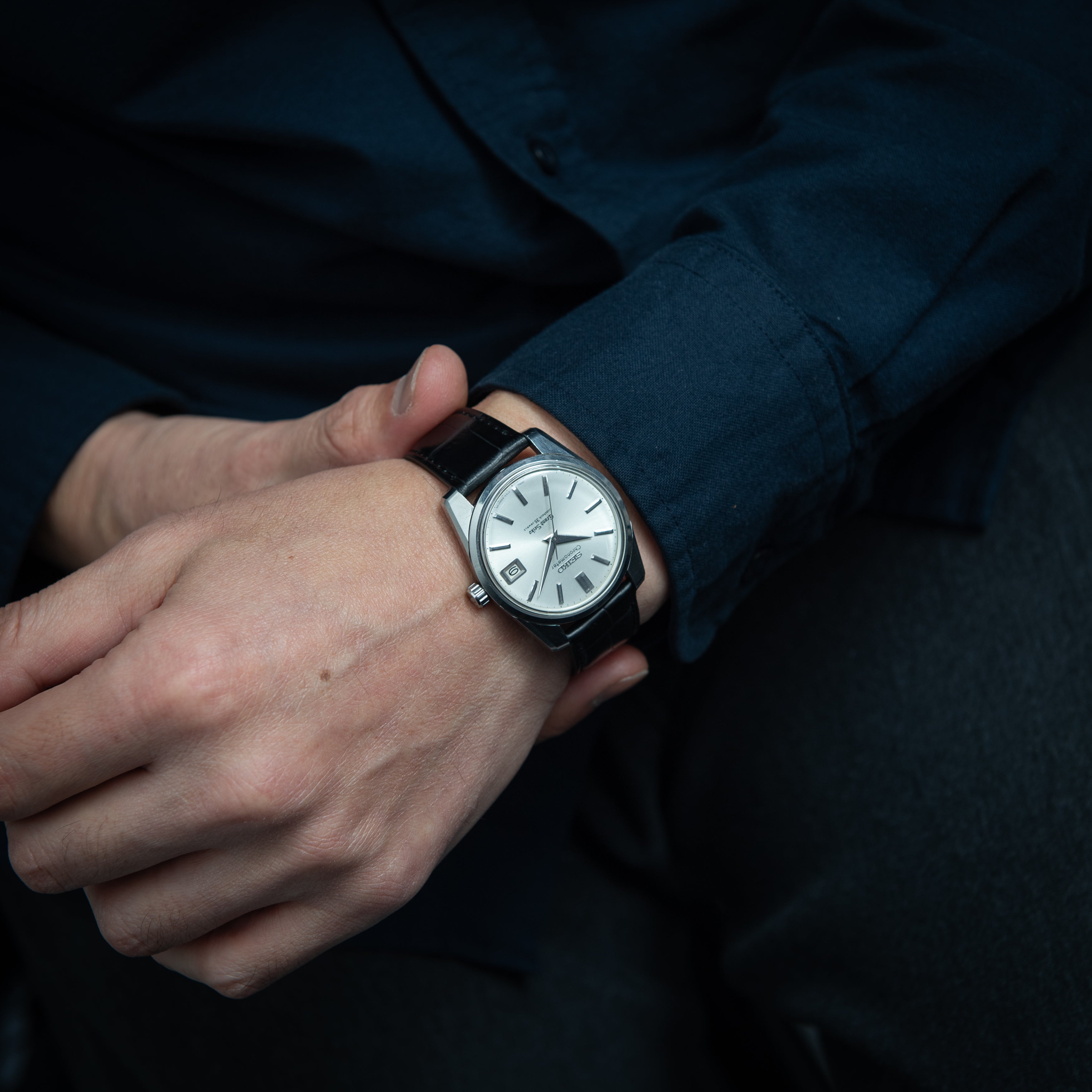 グランドセイコー セルフデーター 2nd前期 1965年製 Ref.5722-9990 57GS クロノメーター 獅子メダル