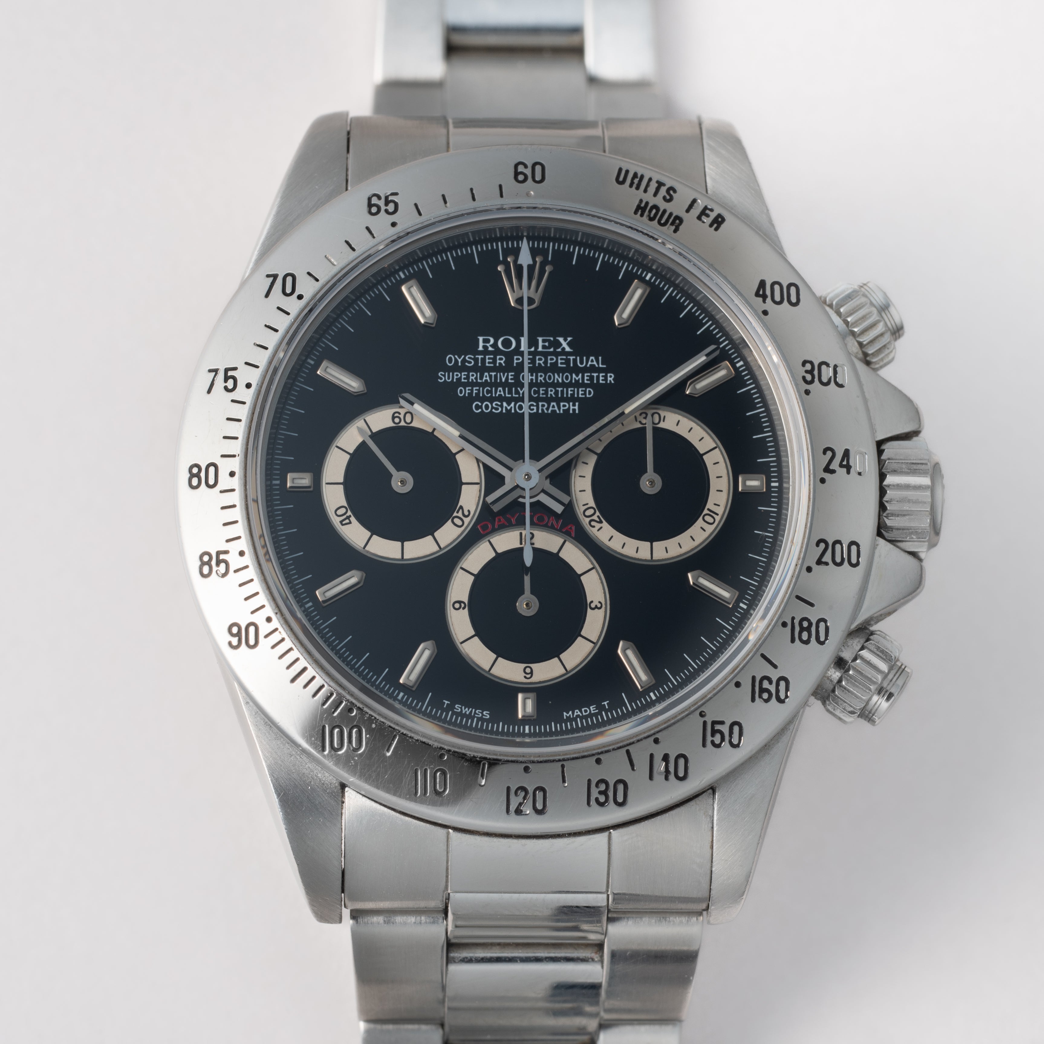 ロレックス デイトナ 1993年製 Ref.16520 ブラック 逆6ダイヤル