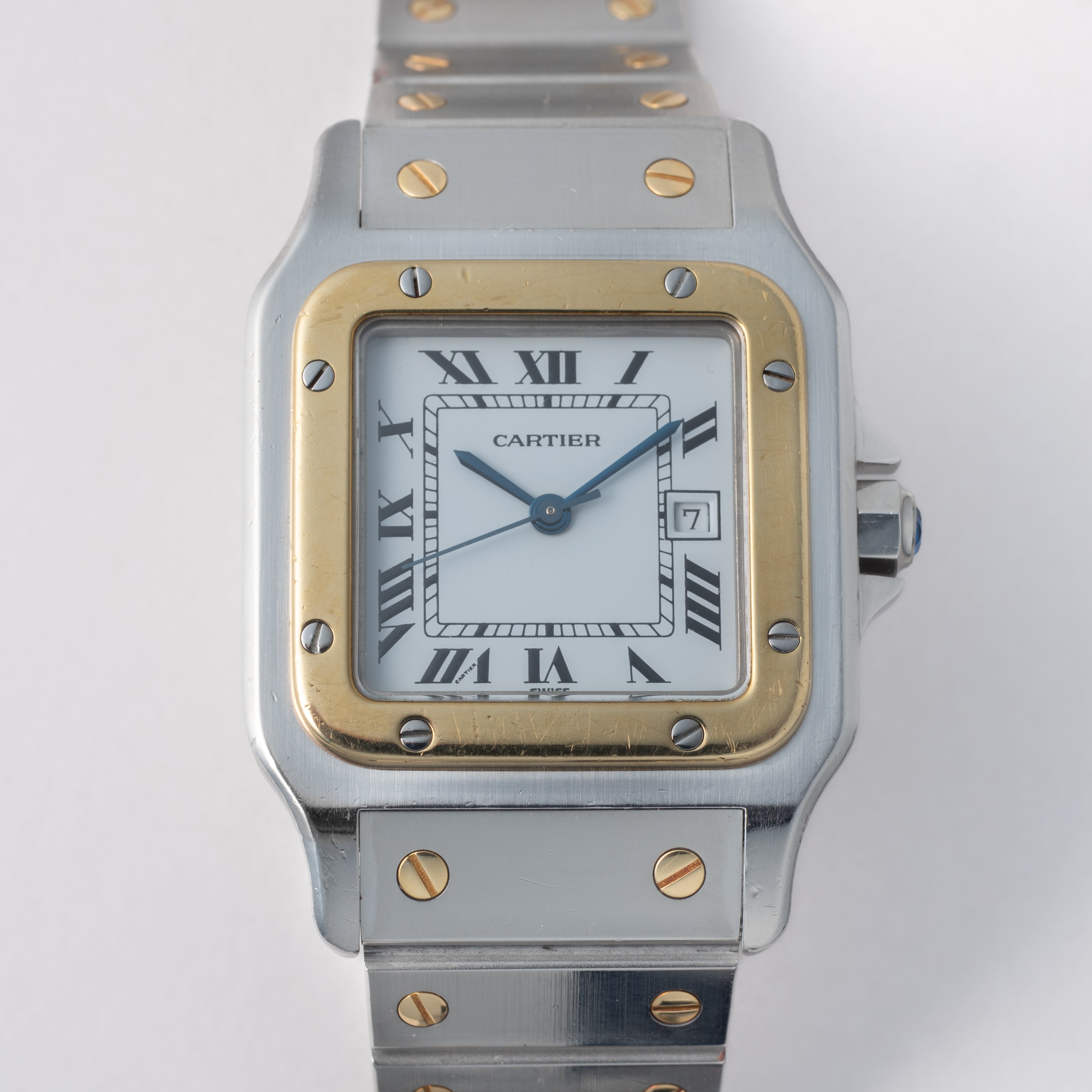 カルティエ サントス LMサイズ コンビ 1980年代製 Ref.2961