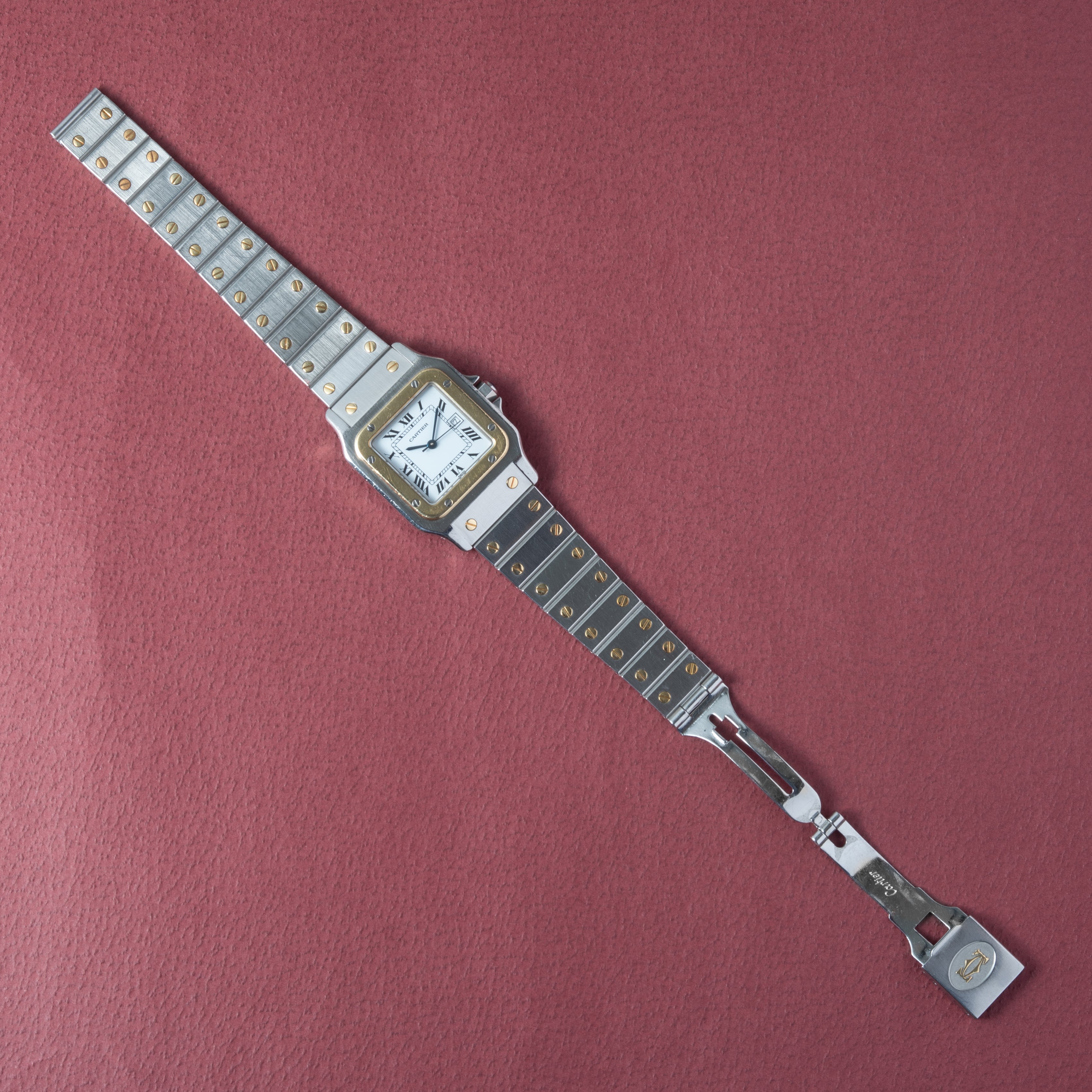 カルティエ サントス LMサイズ コンビ 1980年代製 Ref.2961