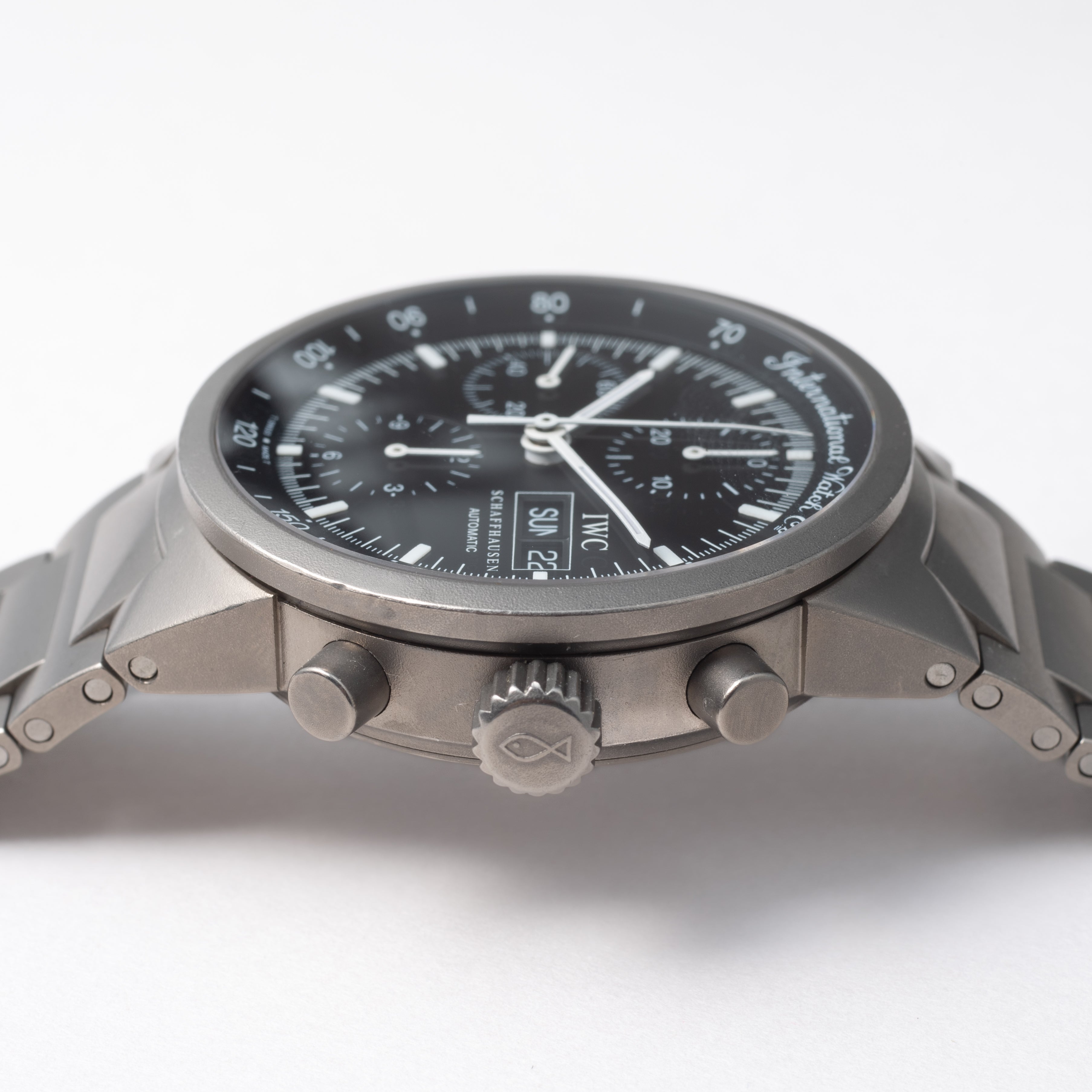 IWC GSTクロノグラフ 2000年製 Ref.3707 チタン 自動巻き