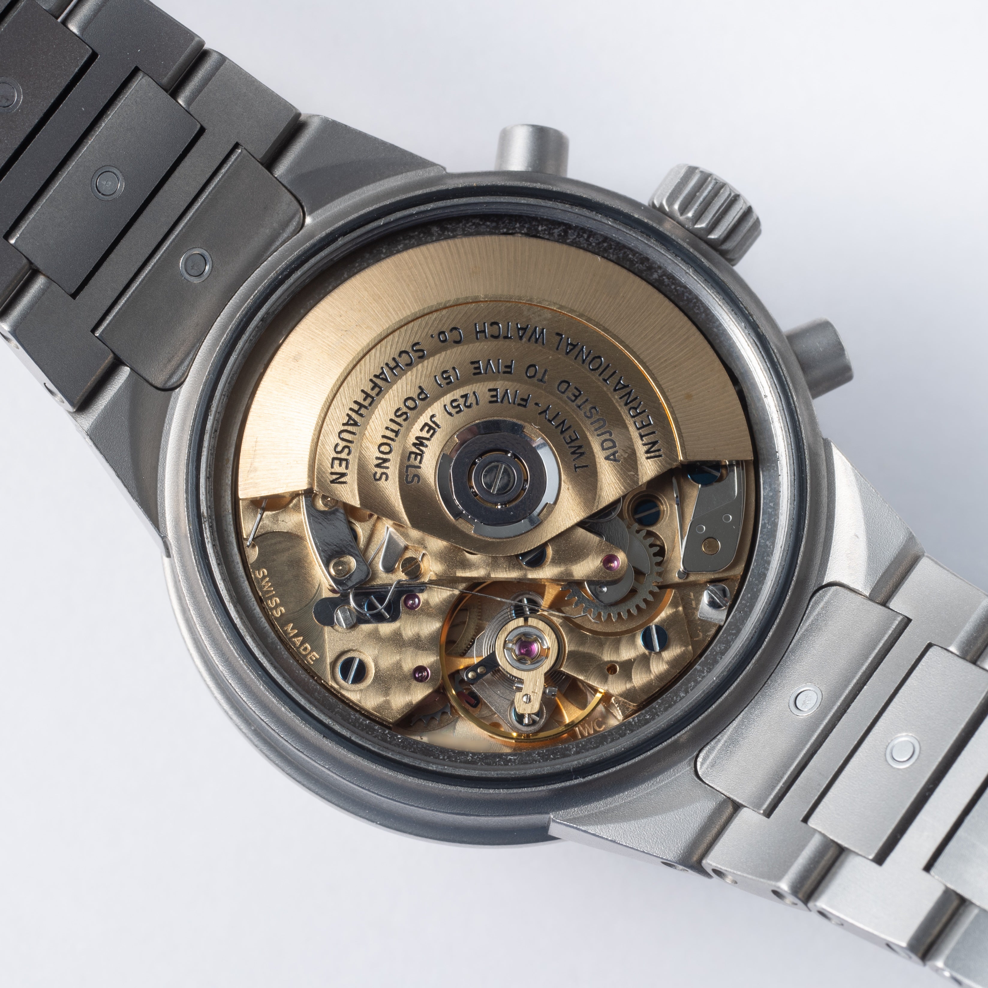 IWC GSTクロノグラフ 2000年製 Ref.3707 チタン 自動巻き