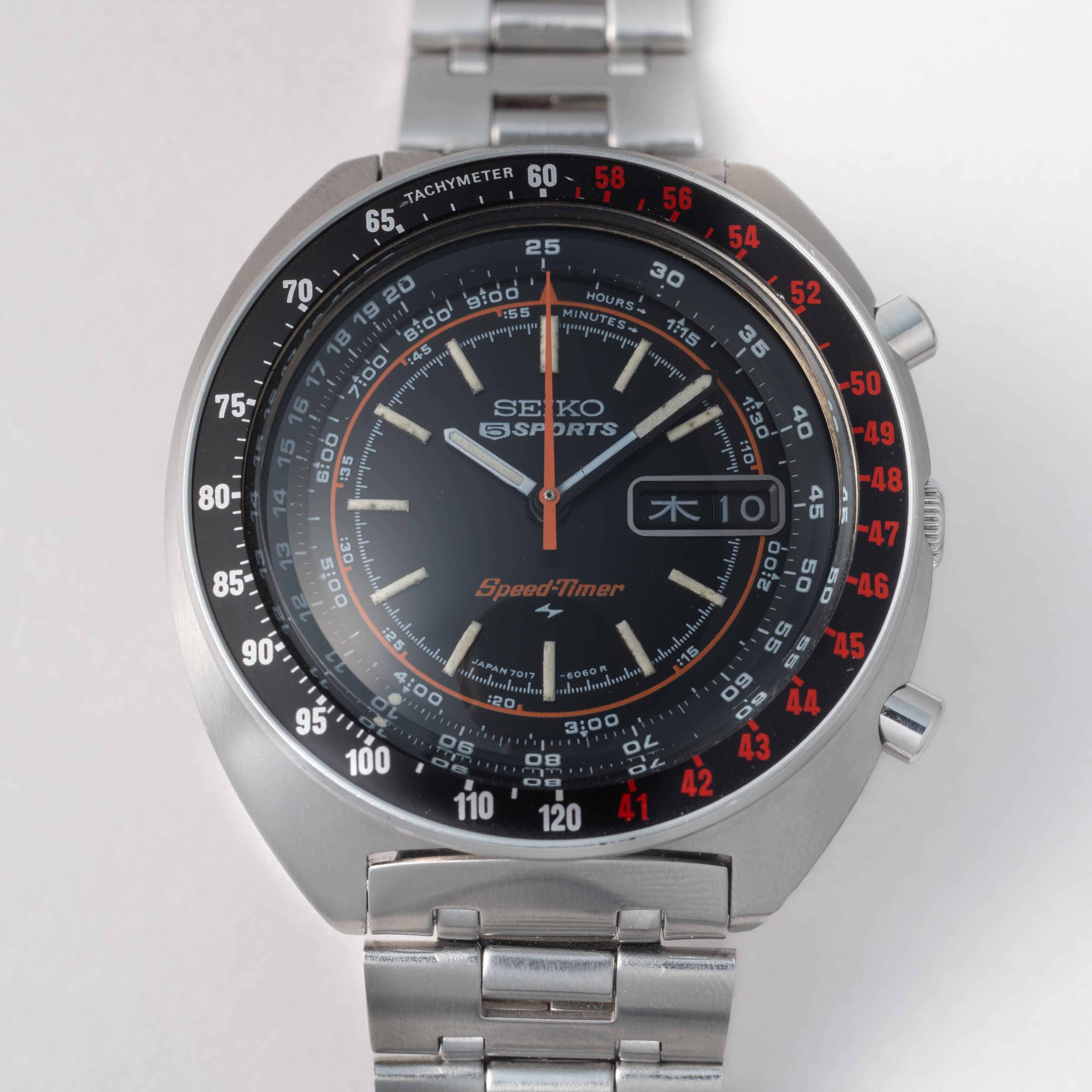 セイコー 5スポーツ スピードタイマー 1971年製 Ref.7017-6050