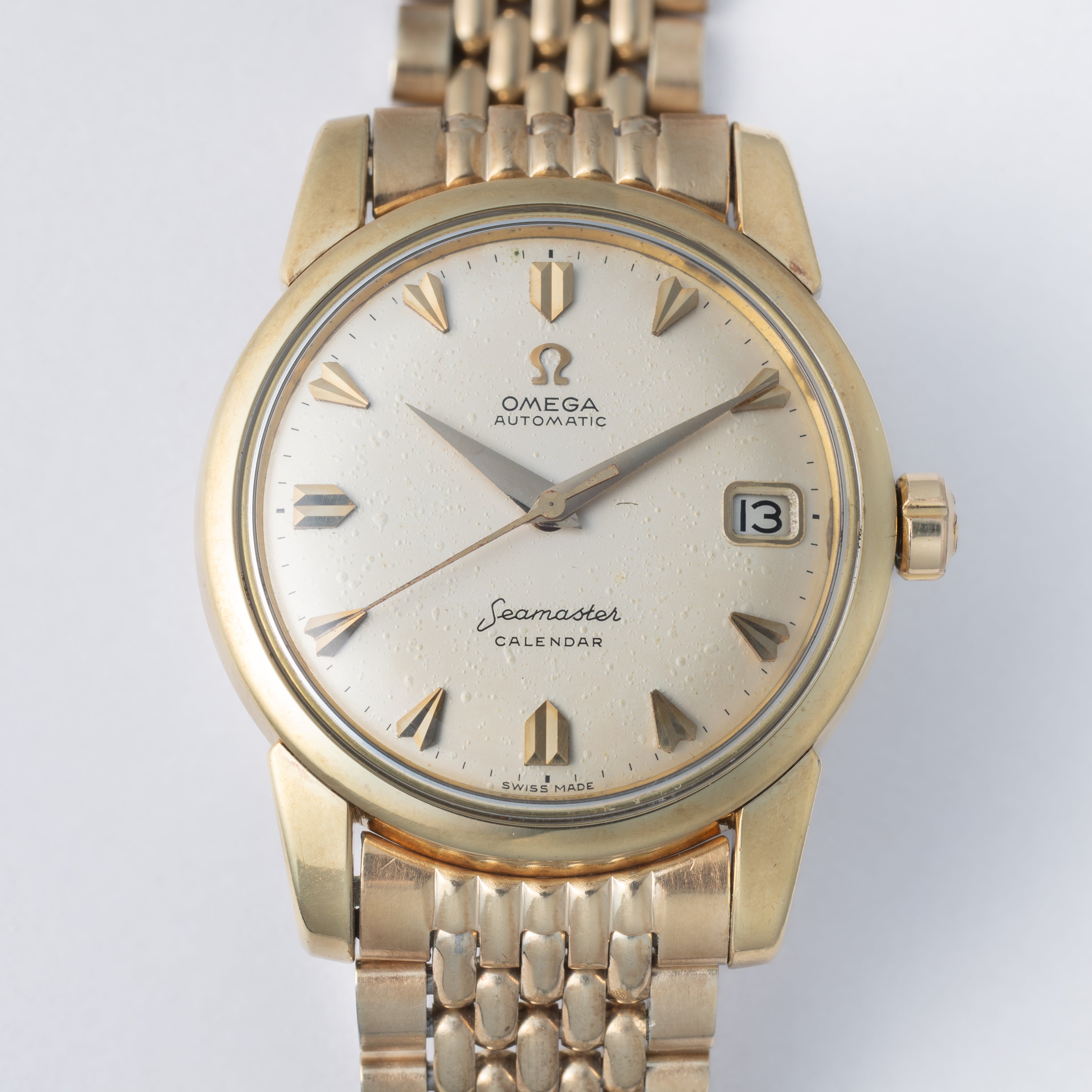 オメガ シーマスター 1958年製 Ref.2849 11 SC トップゴールド