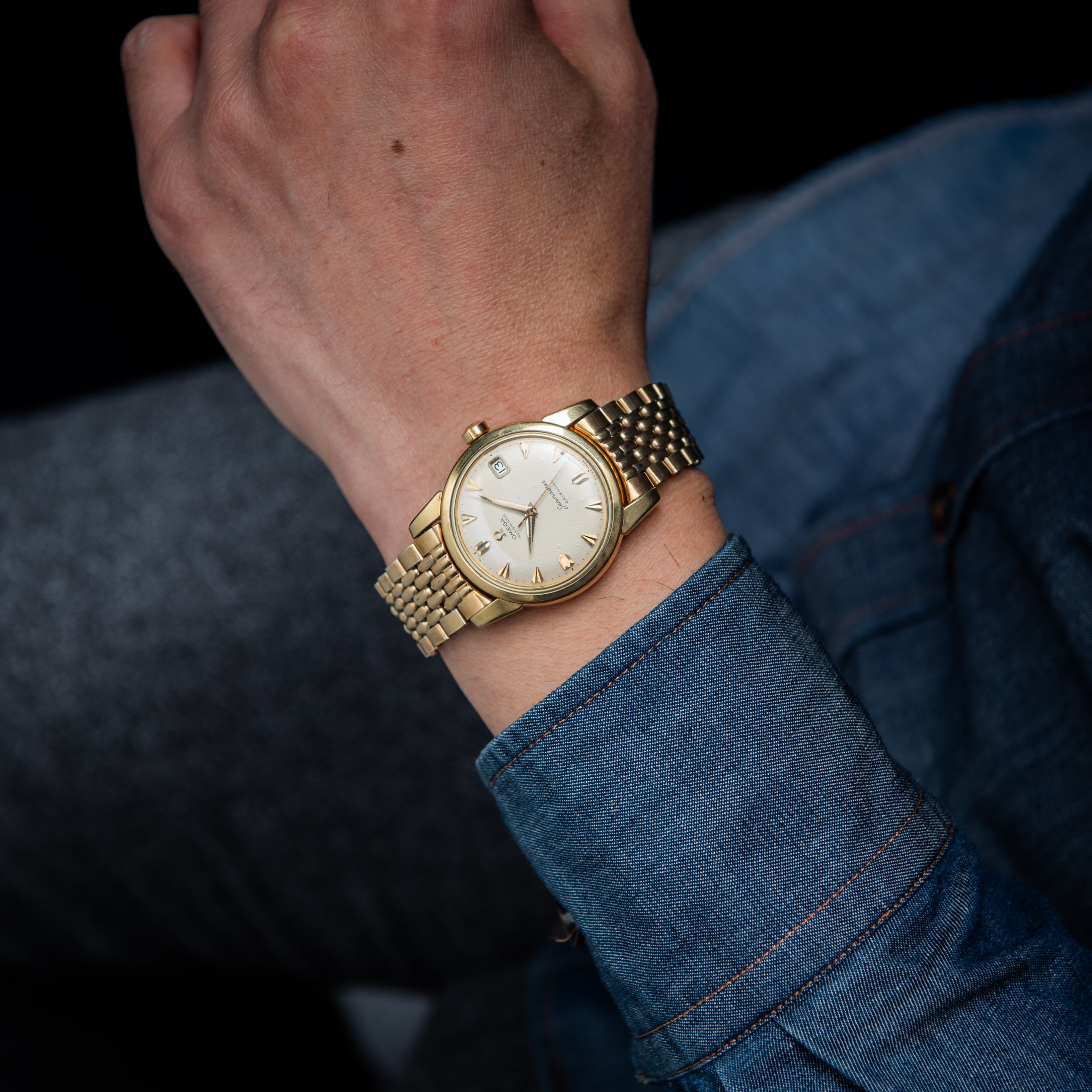 オメガ シーマスター 1958年製 Ref.2849 11 SC トップゴールド