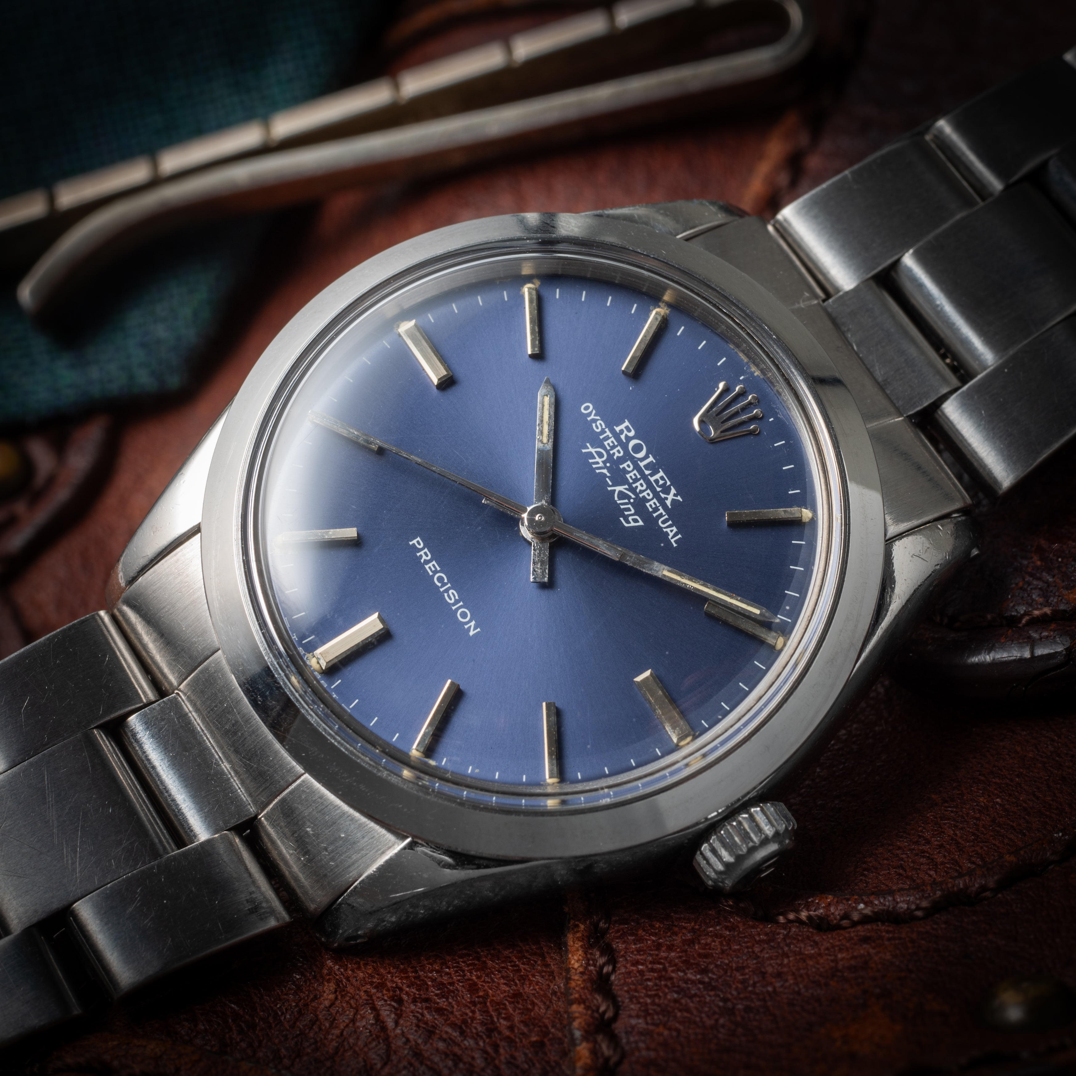 ロレックスエアキング 1981年製 Ref.5500 ブルーダイヤル