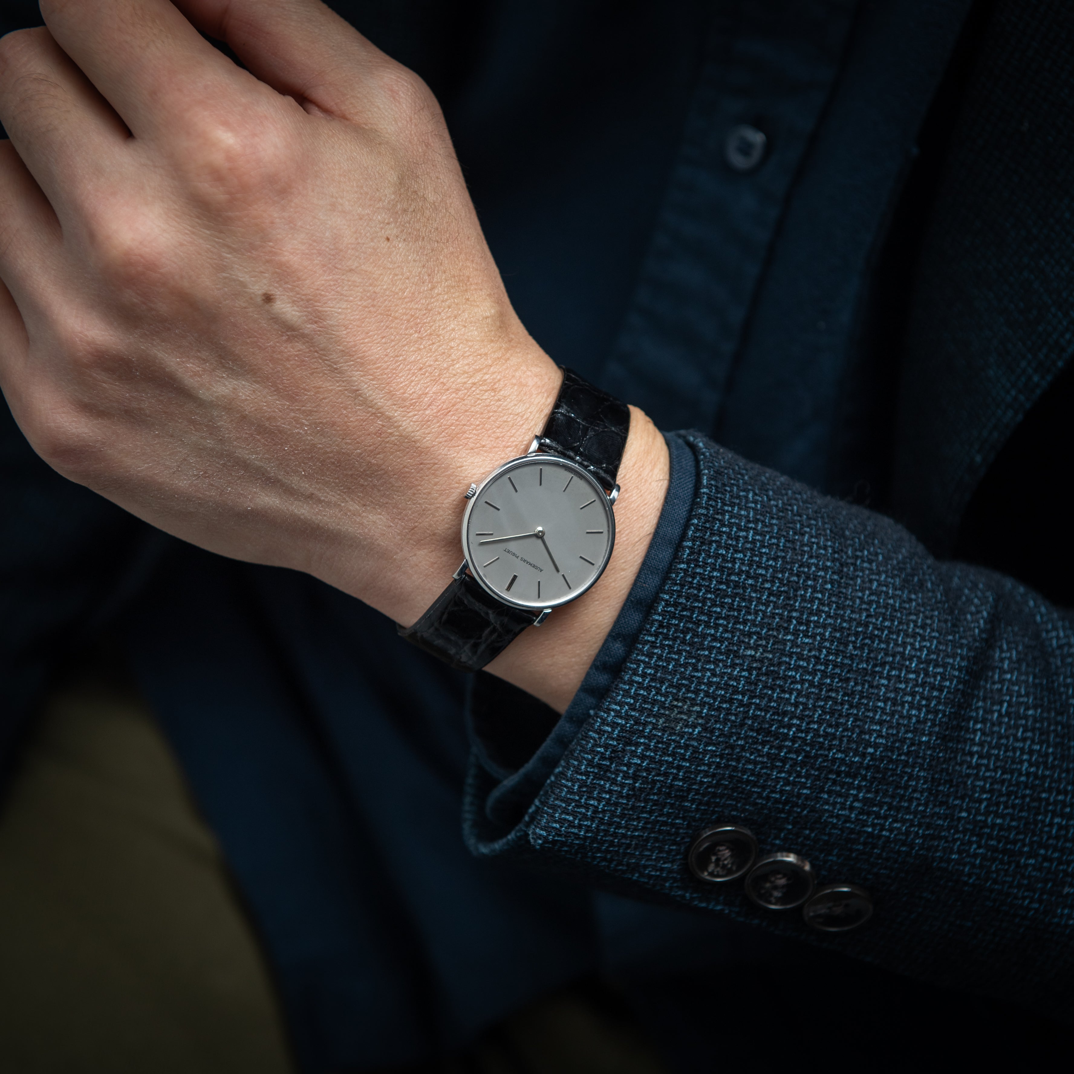 オーデマ・ピゲ クラシック 1987年~1994年製 18金無垢ホワイトゴールド 手巻き