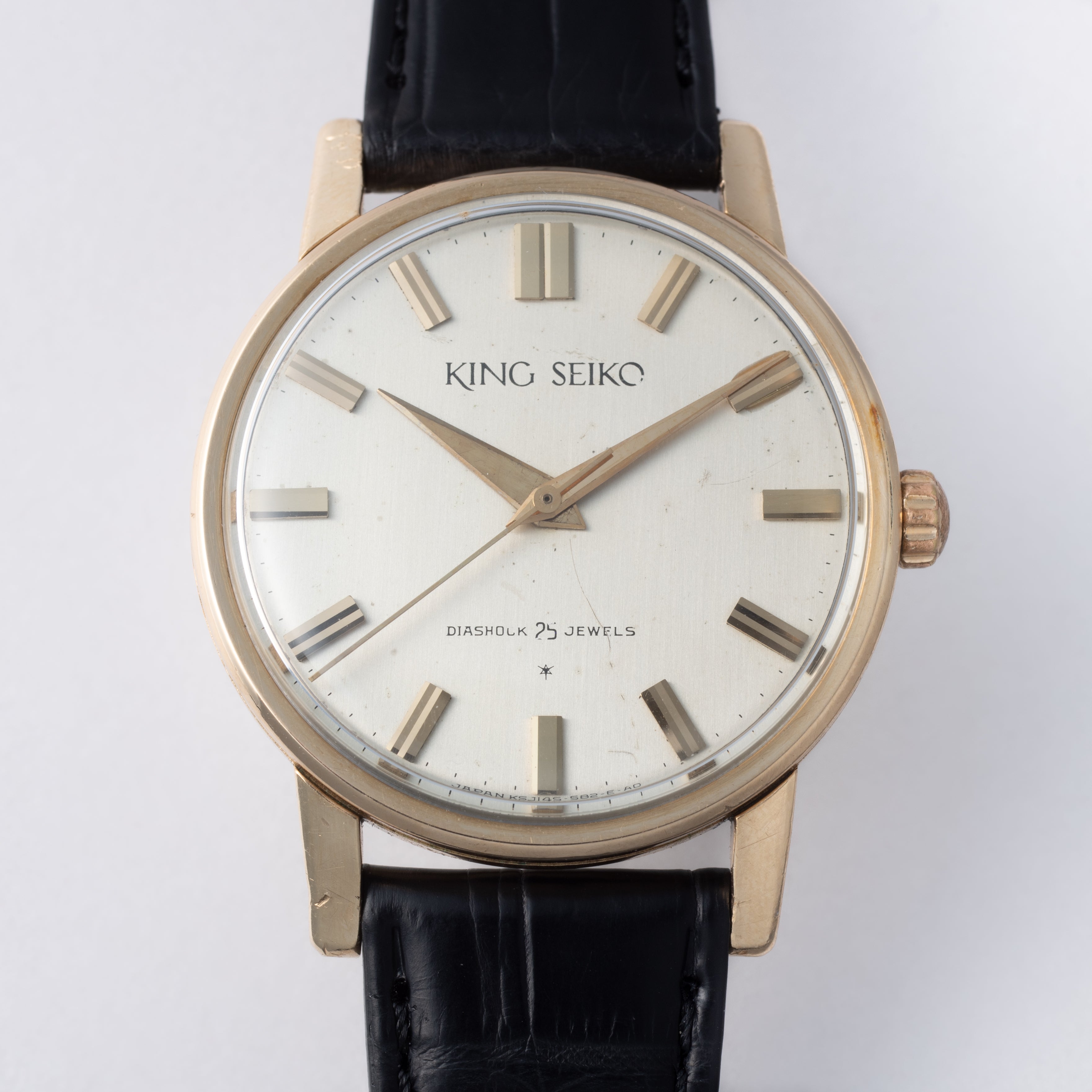 キングセイコーファーストモデル 1961年製Ref. J14102E KS 金張り