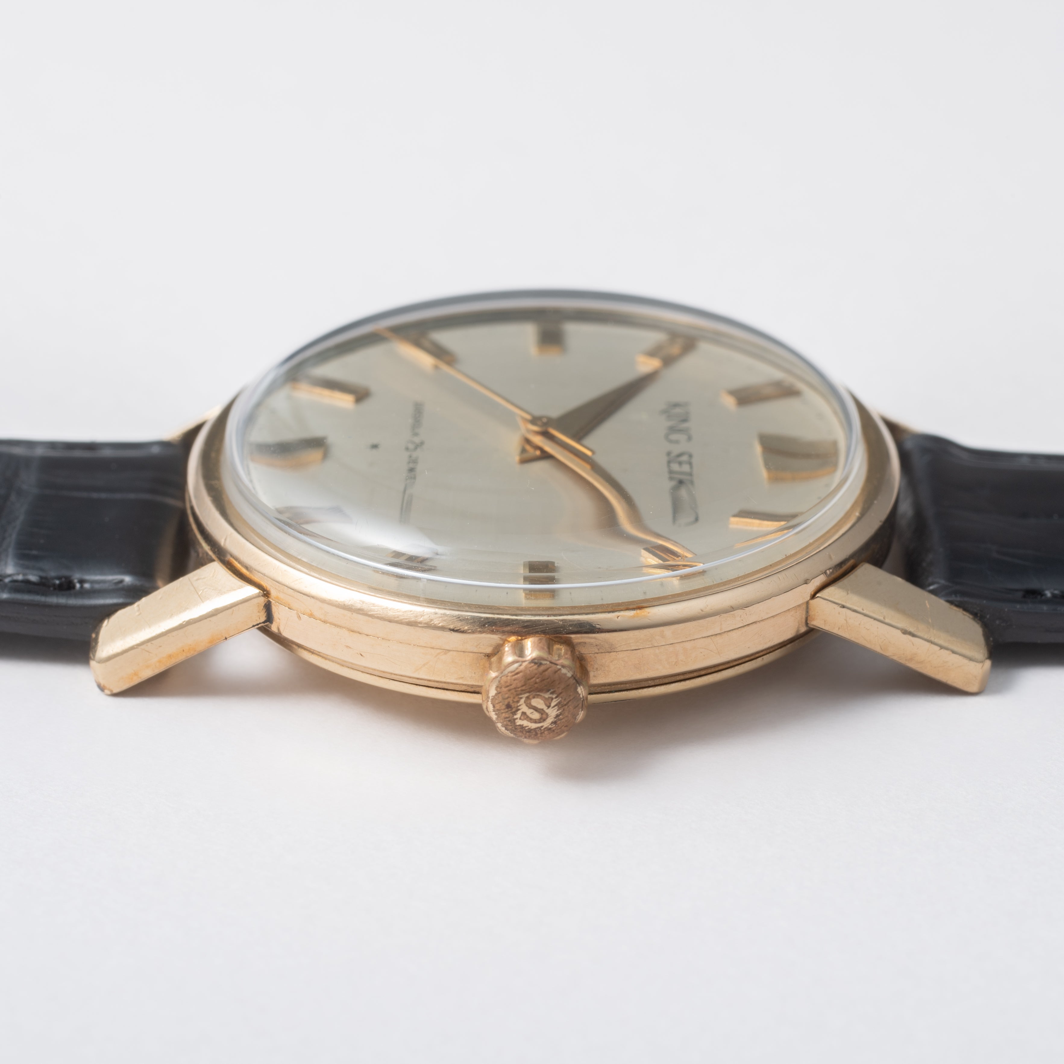 キングセイコーファーストモデル 1961年製Ref. J14102E KS 金張り