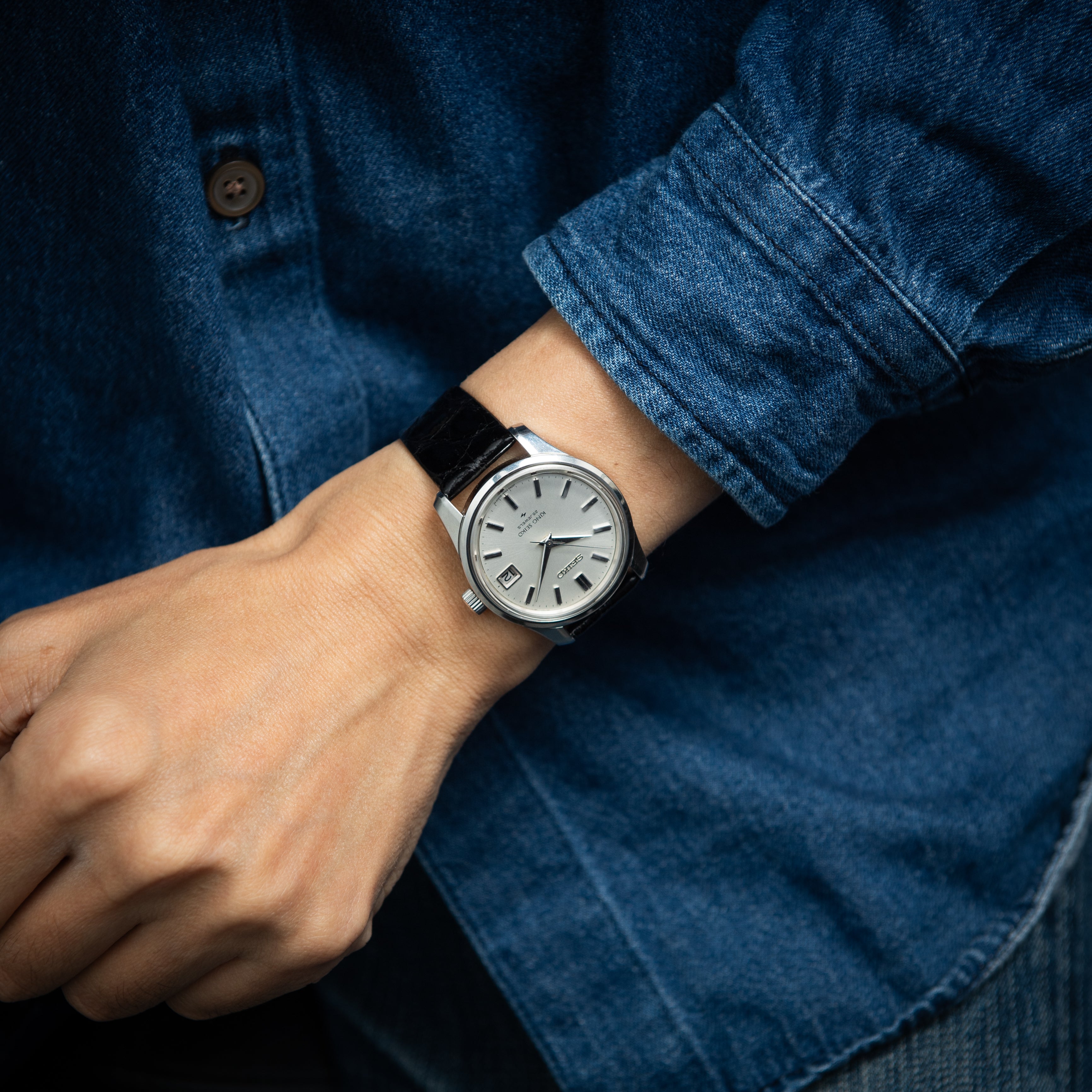 キングセイコー 1968年製 Ref.4402-8000 44KS最後期型 セイコー亀戸マーク入りメダリオン