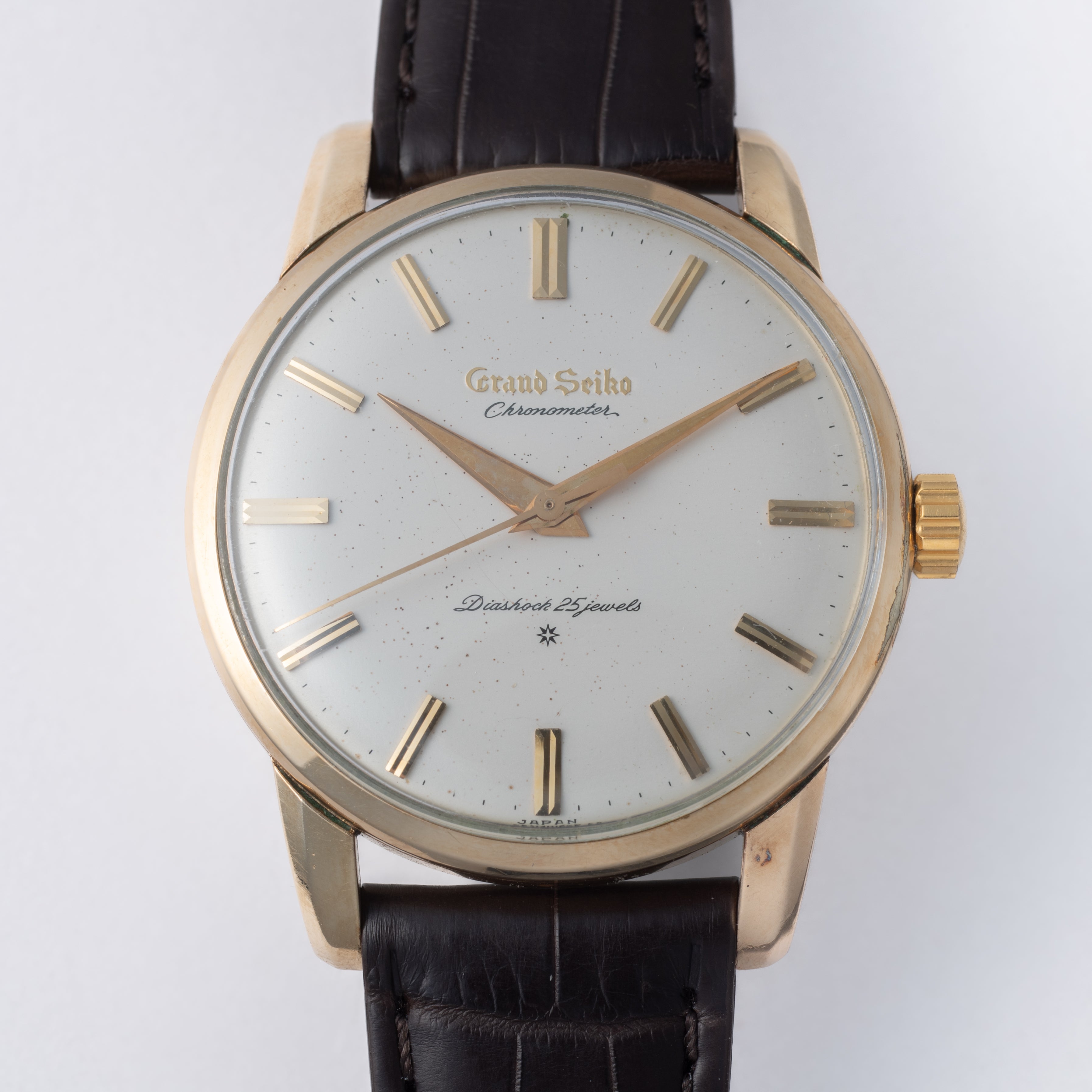 グランドセイコー ファーストモデル 1962年製 Ref.J14070GS アップライト文字盤