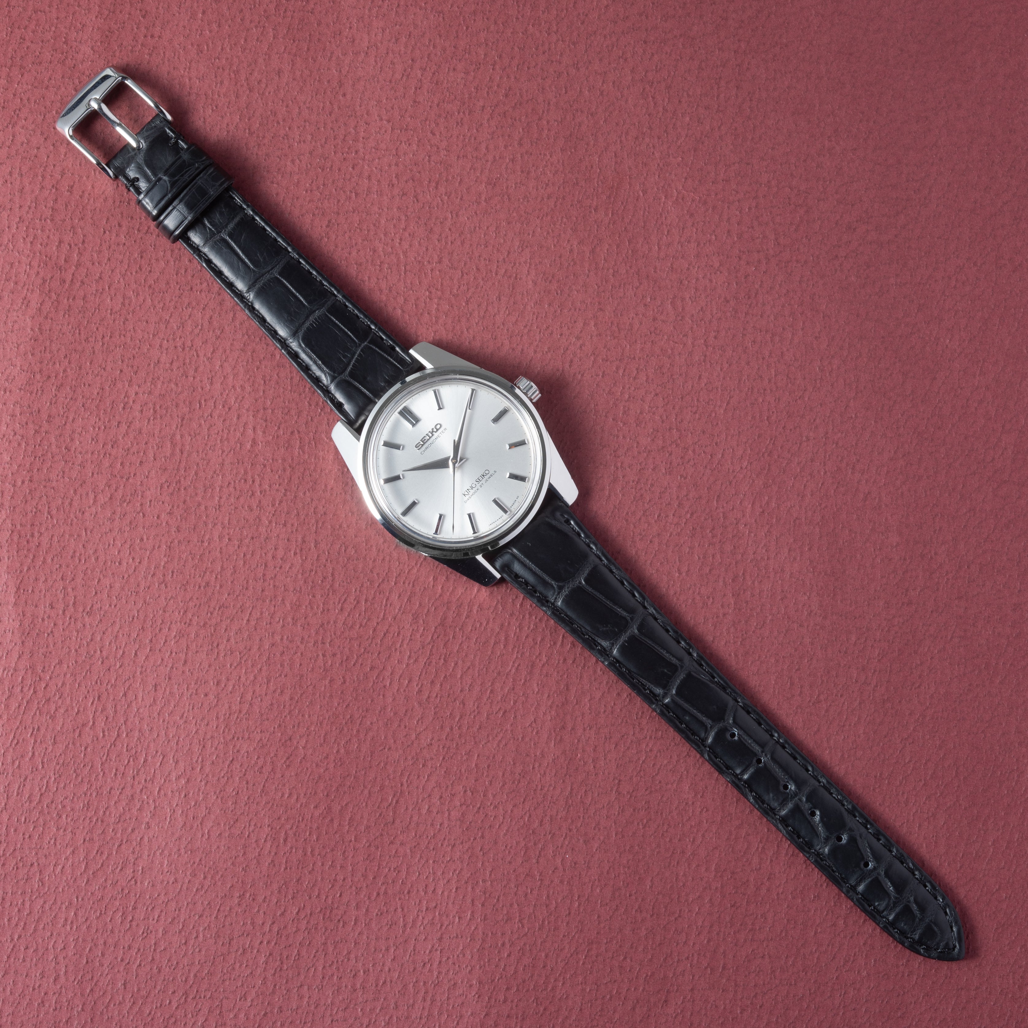 44キングセイコー クロノメーター 44KS 1965年製 Ref.4420-9990 別作スケルトンバック