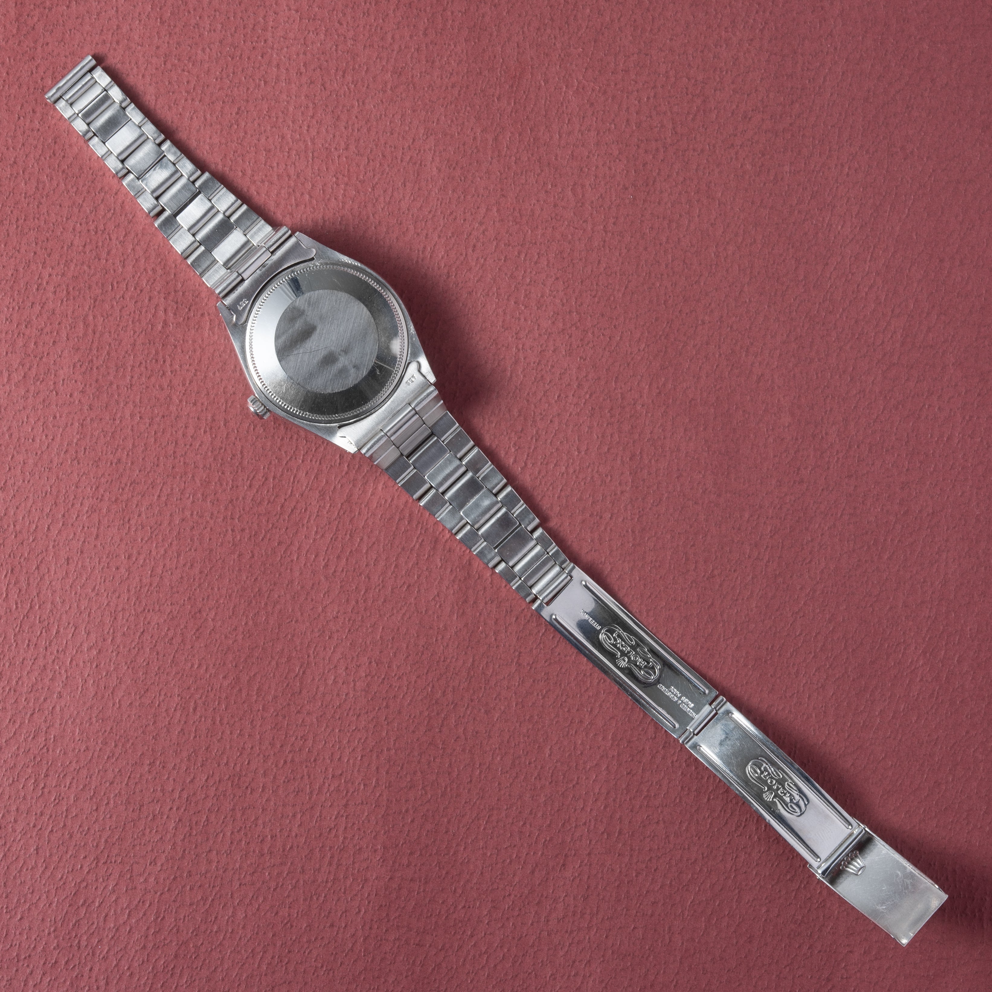 ロレックス オイスターパーペチュアル 1971年製 Ref.1002 グレーダイヤル 純正巻きブレス