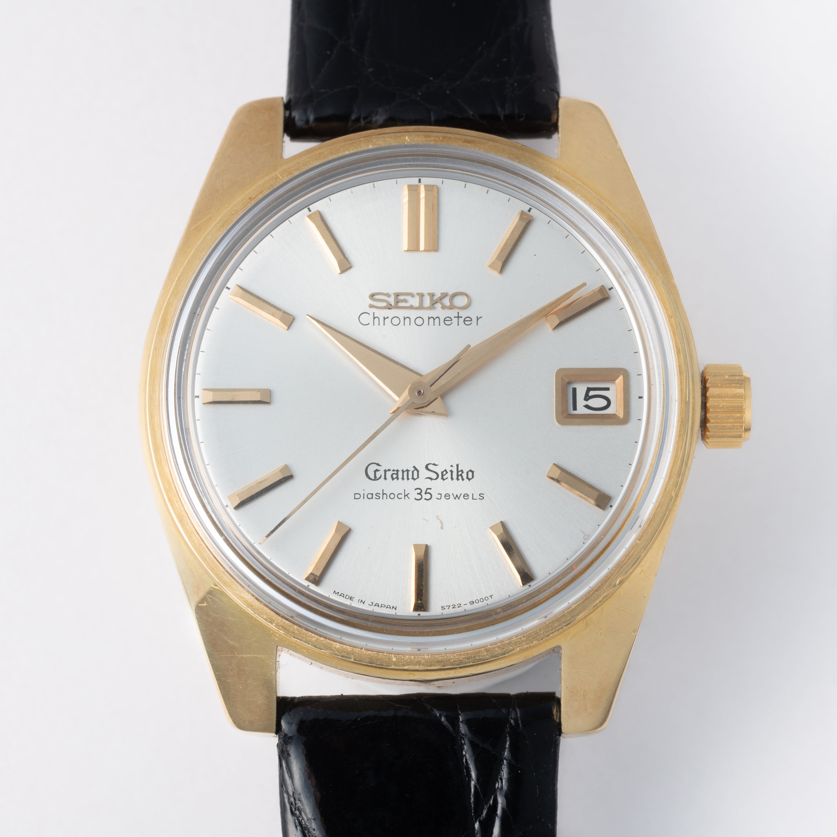 18金無垢グランドセイコー セカンドモデル 前期 1964年製 Ref.5722-9000