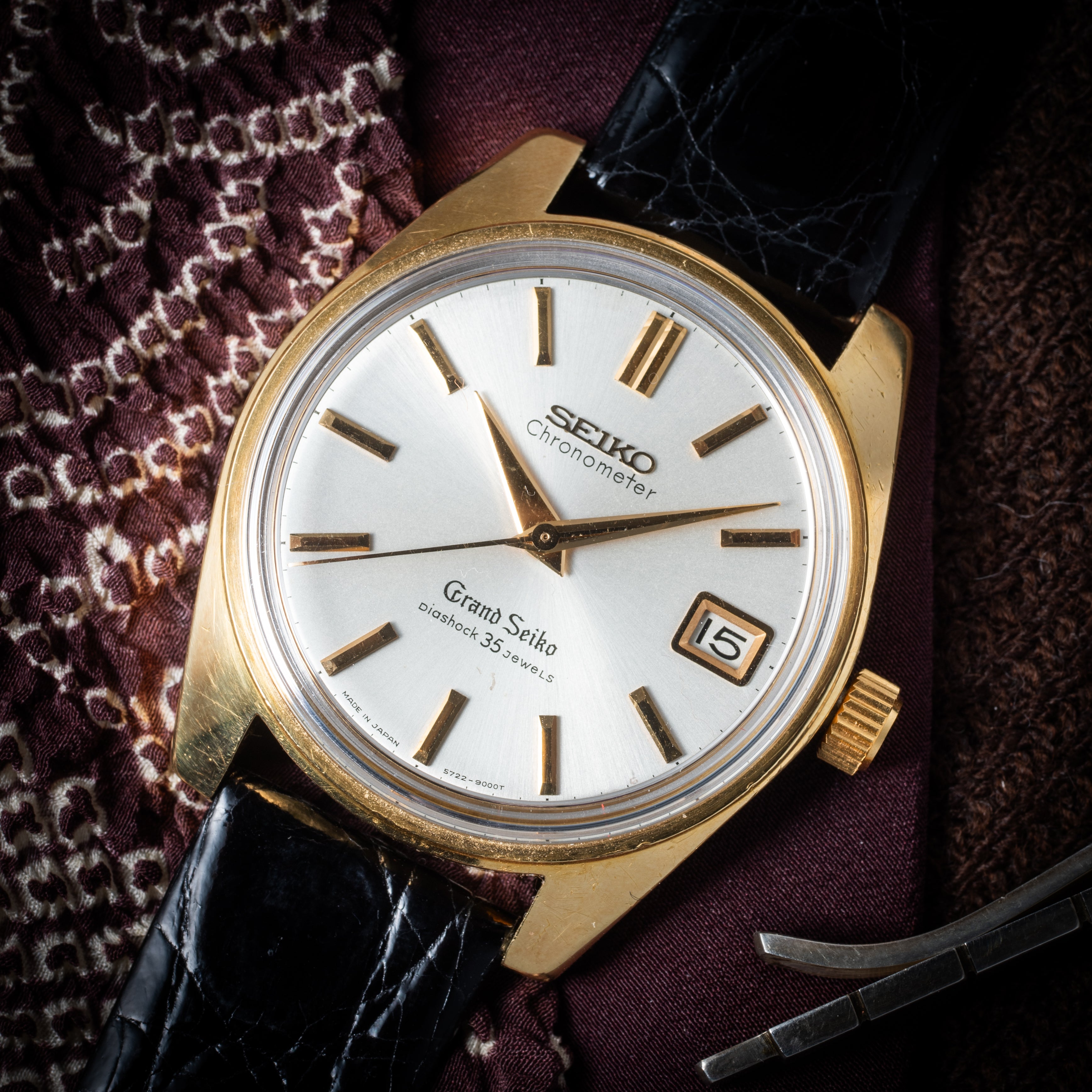 18金無垢グランドセイコー セカンドモデル 前期 1964年製 Ref.5722-9000