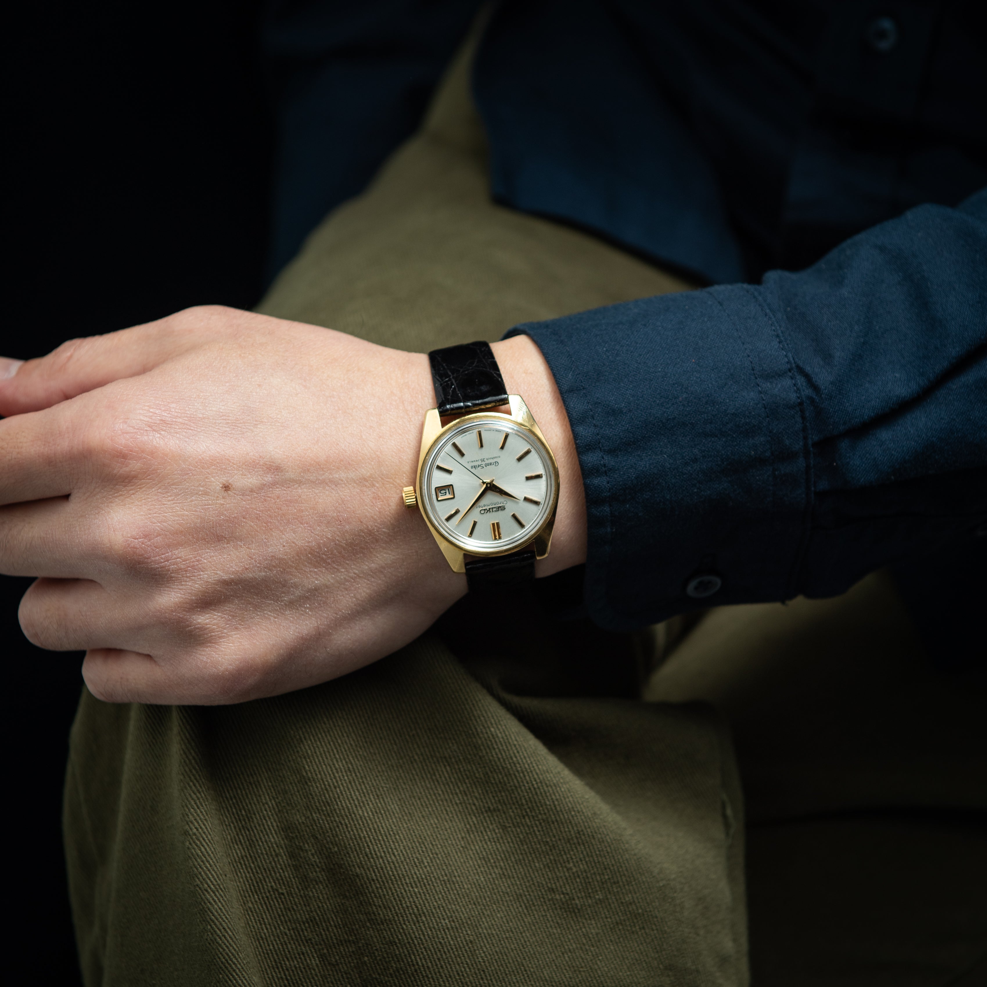 18金無垢グランドセイコー セカンドモデル 前期 1964年製 Ref.5722-9000