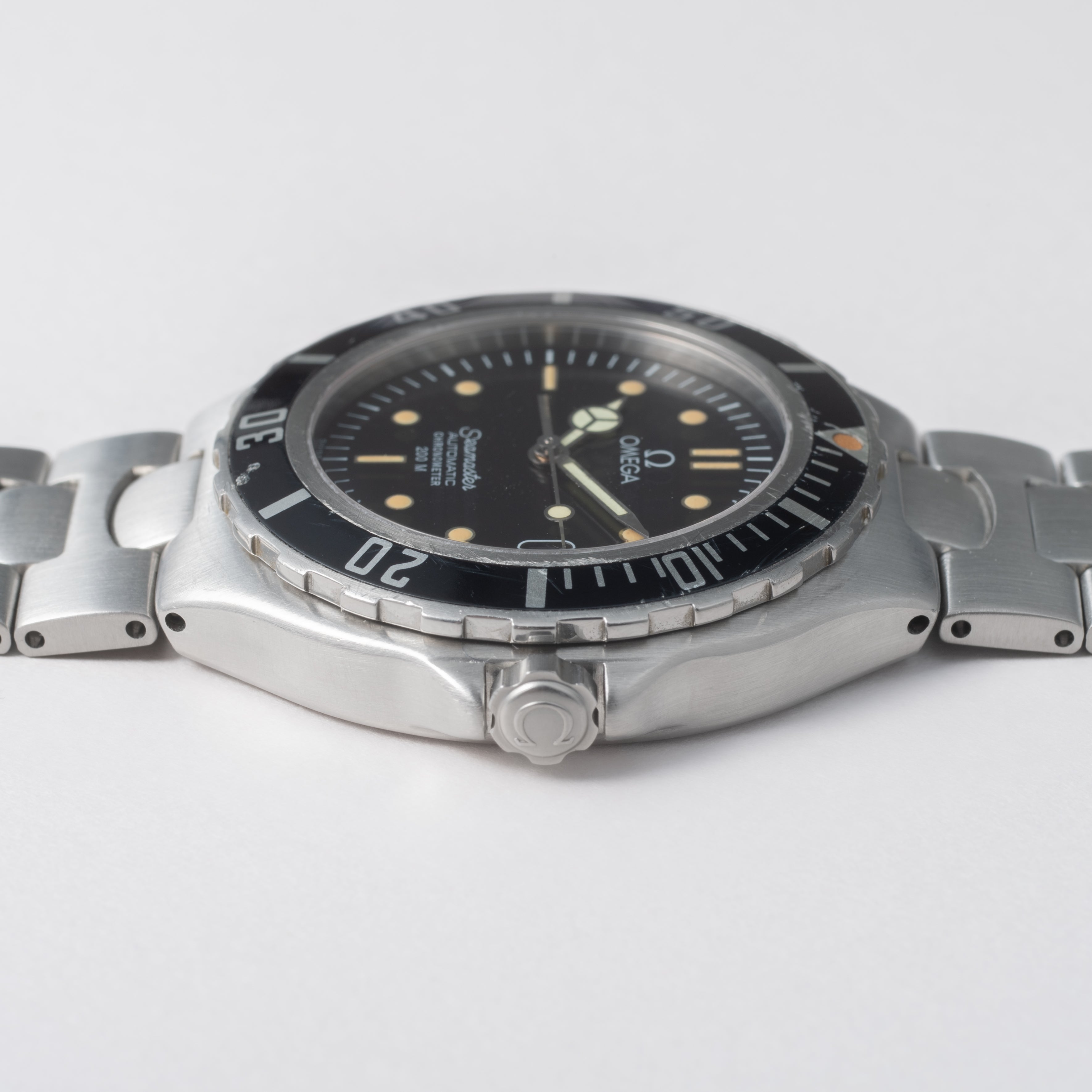 オメガ シーマスター200m プレボンド36㎜ 1988年製 自動巻き ジェンタデザイン