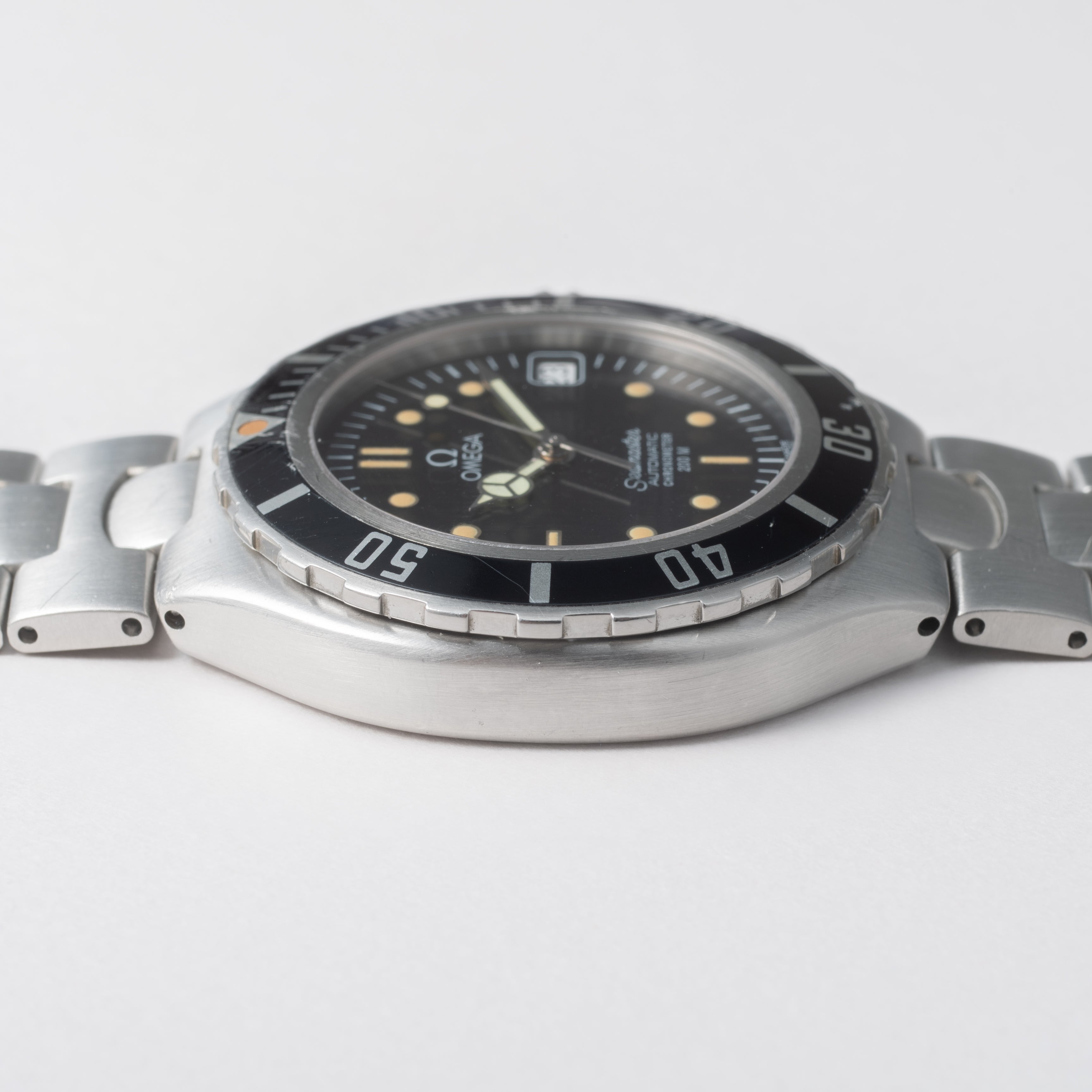 オメガ シーマスター200m プレボンド36㎜ 1988年製 自動巻き ジェンタデザイン