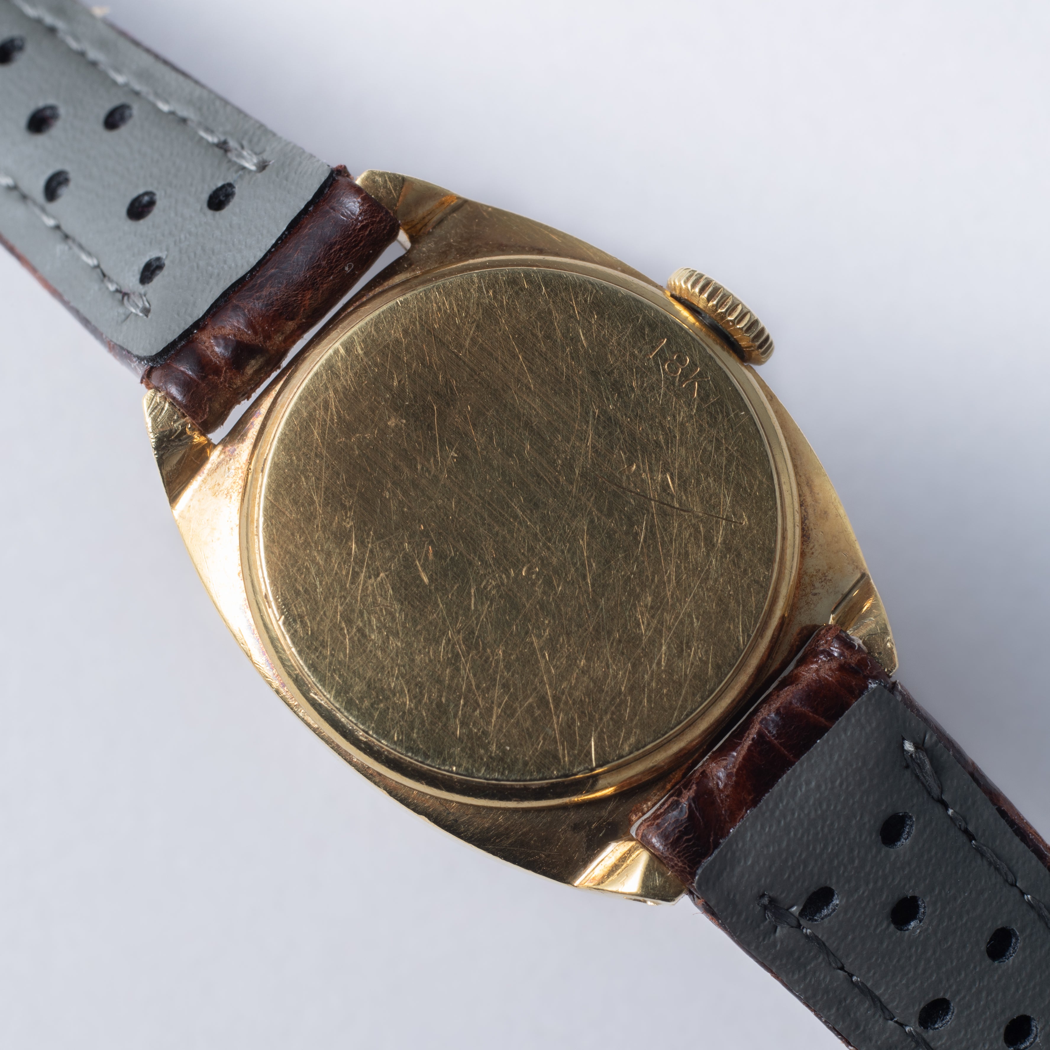 IWC レディース 18金無垢トノーケース 1967年製 手巻き Cal.41 純正尾錠付き