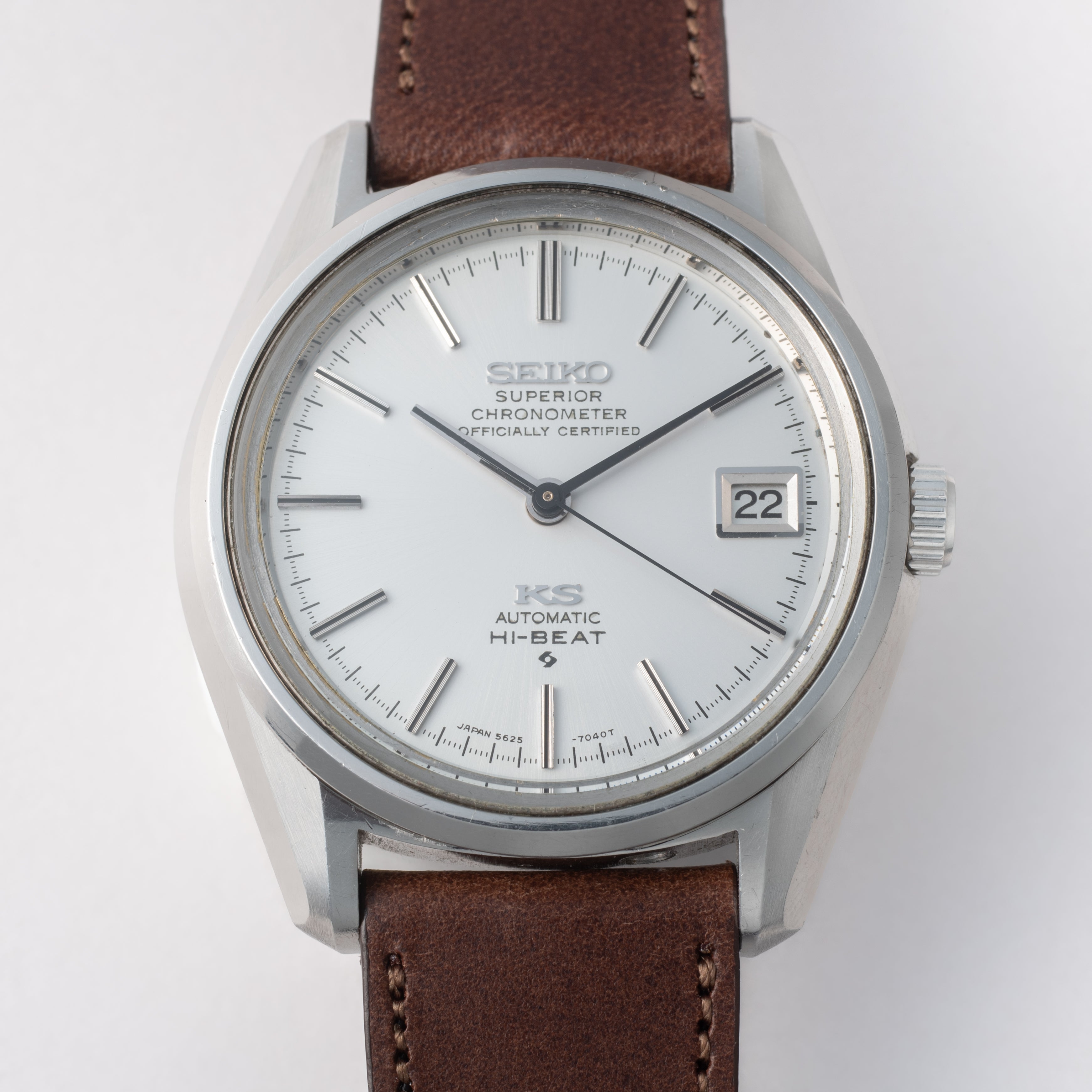 キングセイコー スーペリアクロノメーター 1969年製 Ref.5625-7040 ハイビート自動巻き 56KS