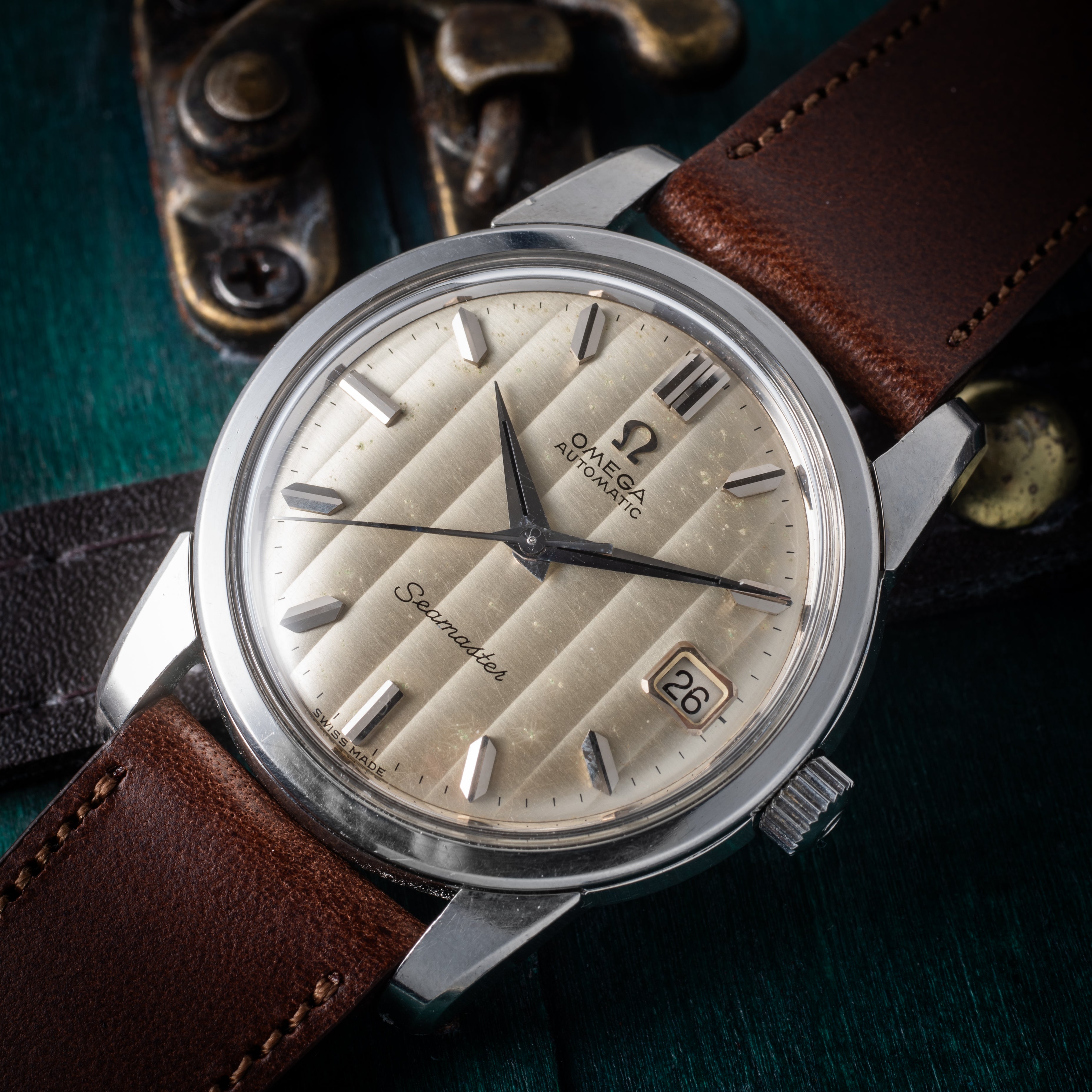 オメガ シーマスター 1964年製 Ref.166004 タペストリーダイヤル 自動巻 Cal.562