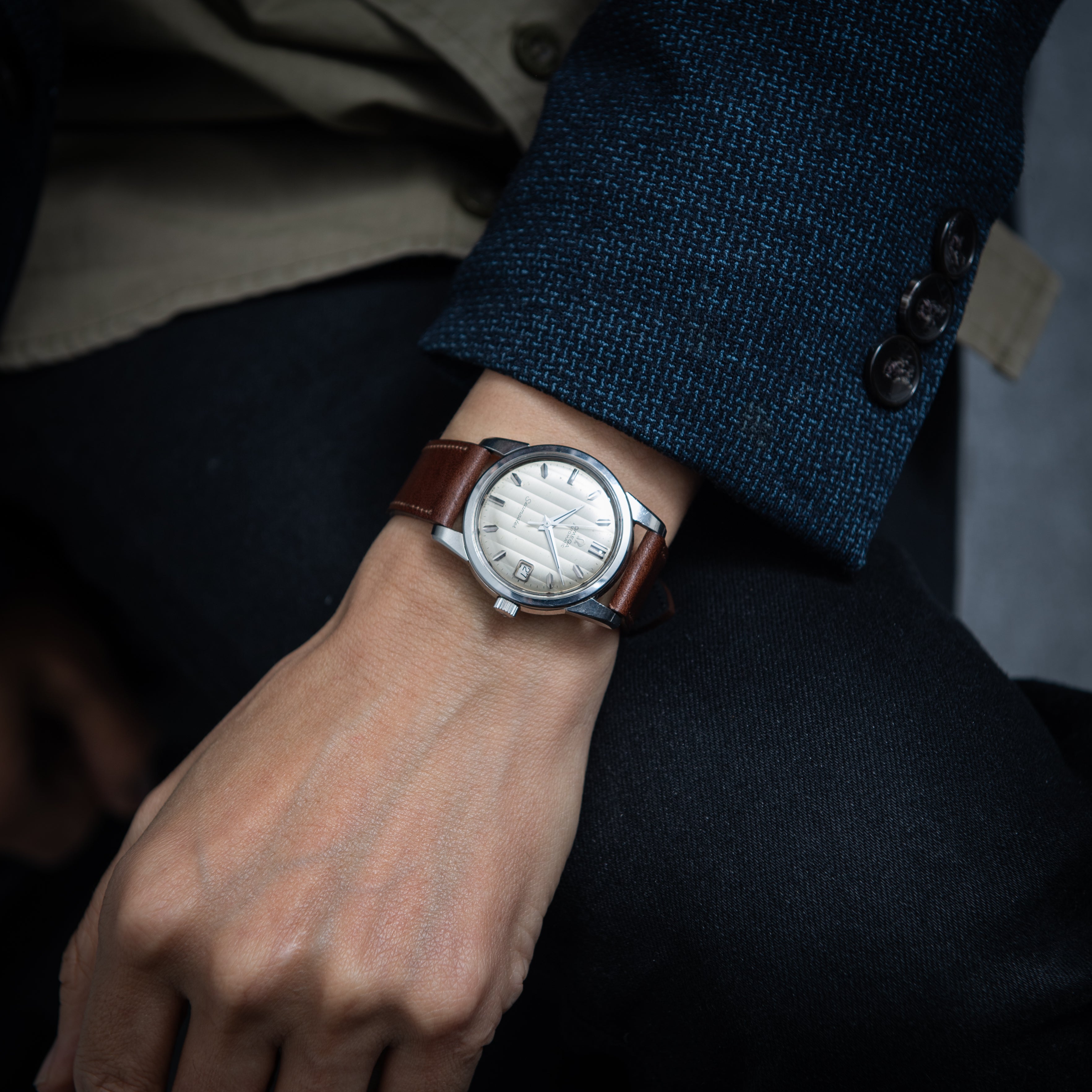 オメガ シーマスター 1964年製 Ref.166004 タペストリーダイヤル 自動巻 Cal.562