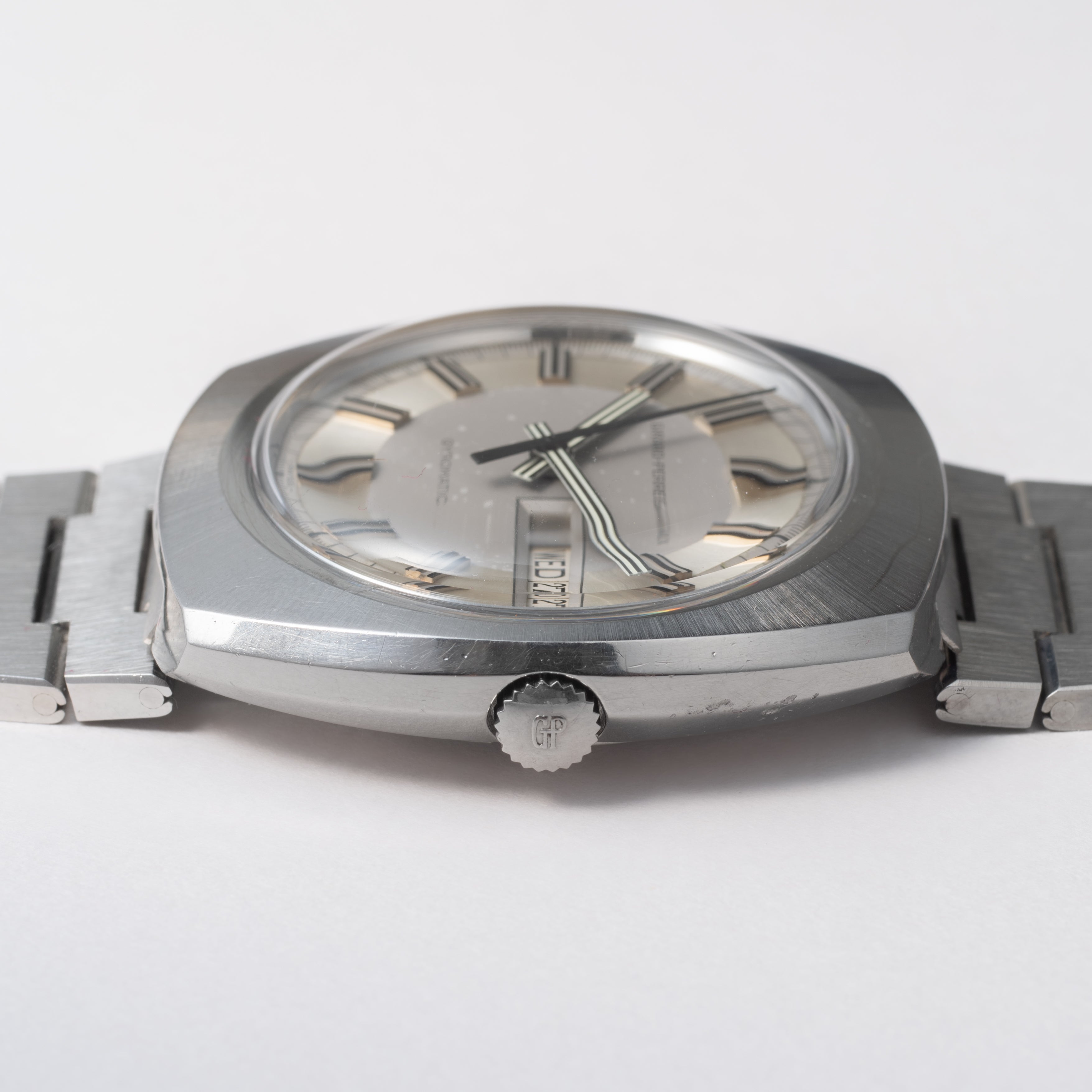 ジラール・ペルゴ ジャイロマチック 1970年代製 Ref.9313GA ブレス付