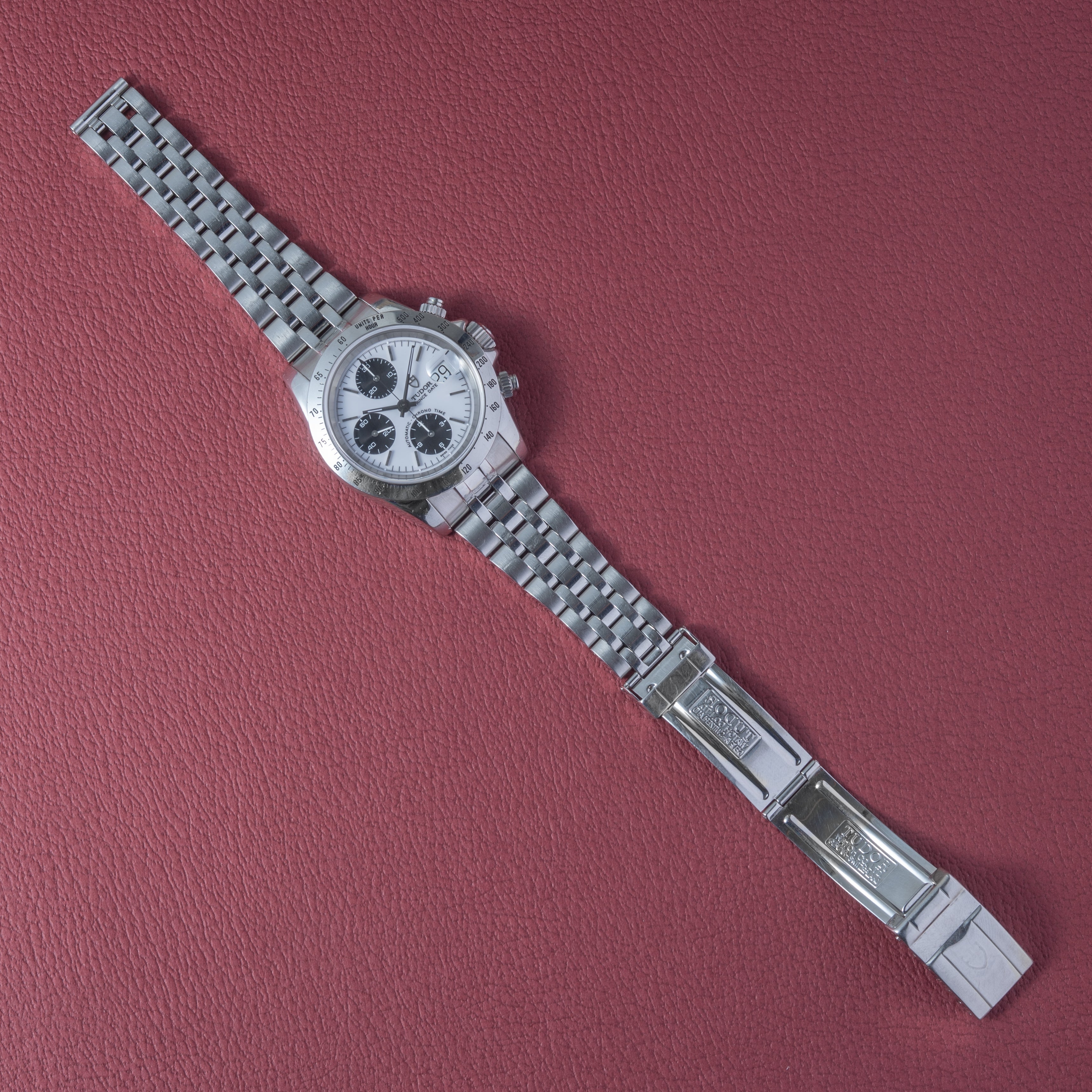 チューダー クロノタイム 2002年製 Ref.79280 パンダダイヤル 自動巻きクロノグラフ